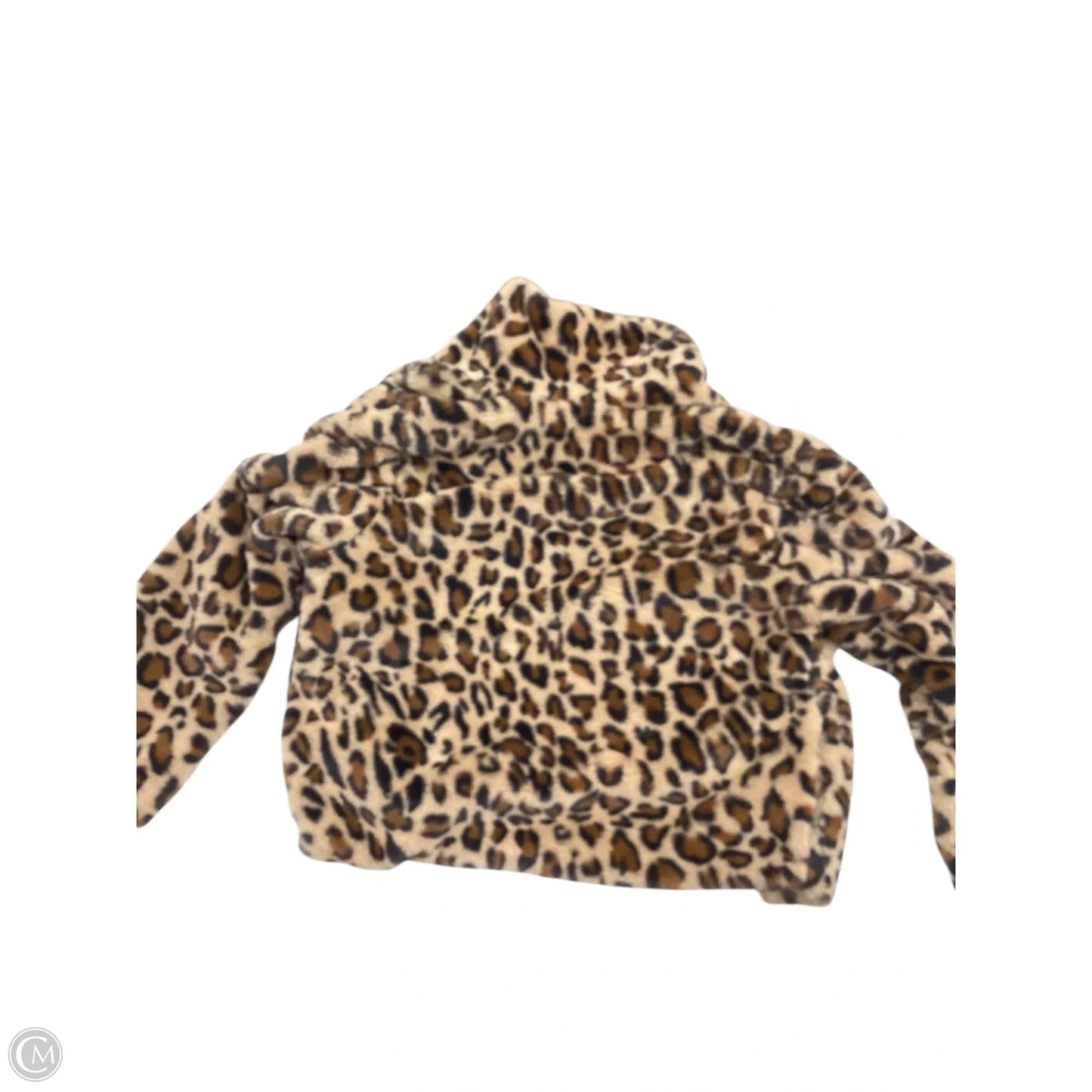 Jacket Faux Fur & Sherpa By Altard State In Animal Print, Size: S