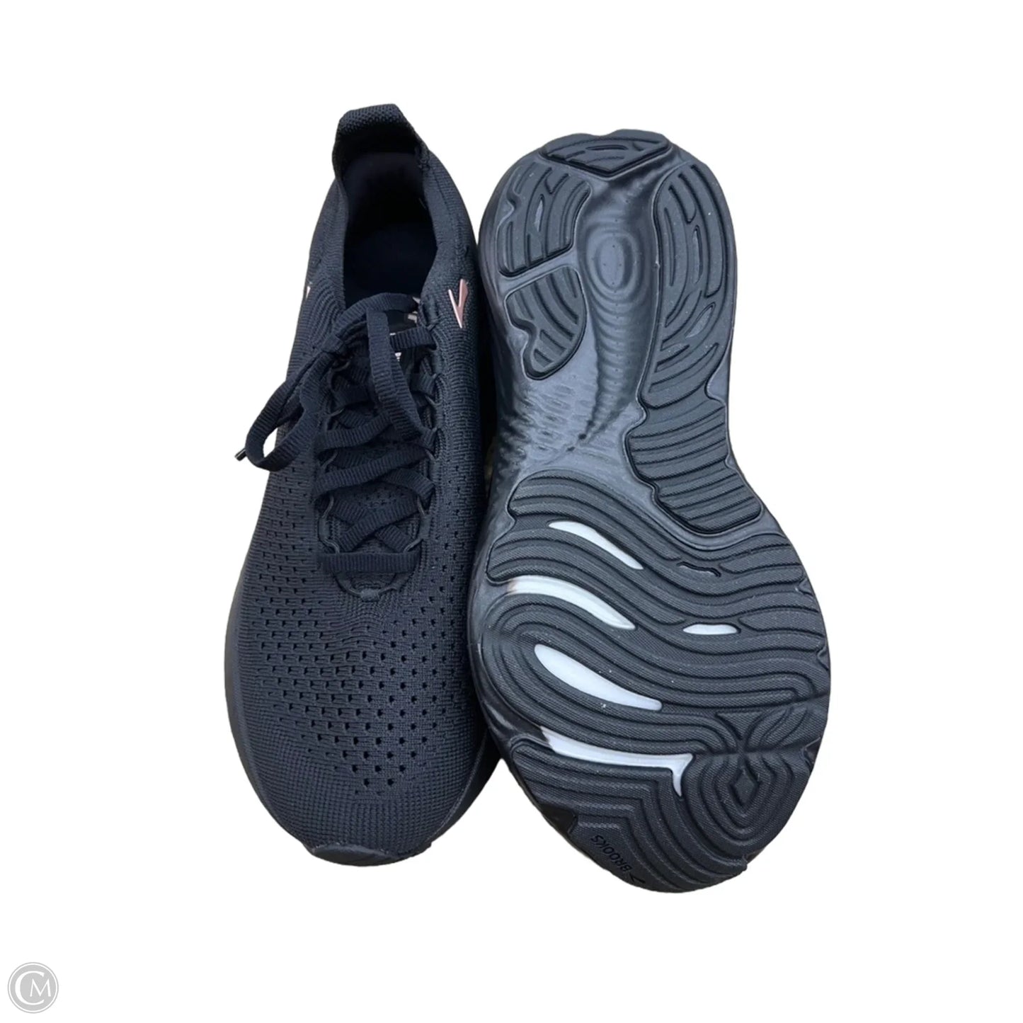 Shoes Athletic By Brooks In Black, Size: 9.5