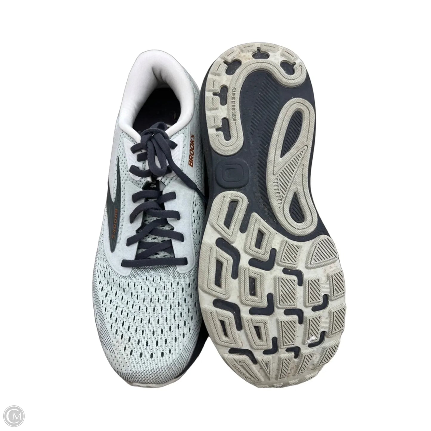Shoes Athletic By Brooks In Green, Size: 11