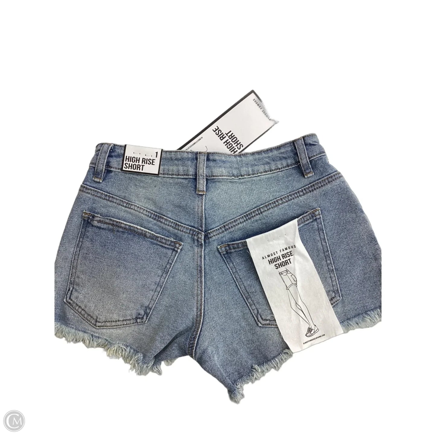 Shorts By Almost Famous In Blue Denim, Size: 0