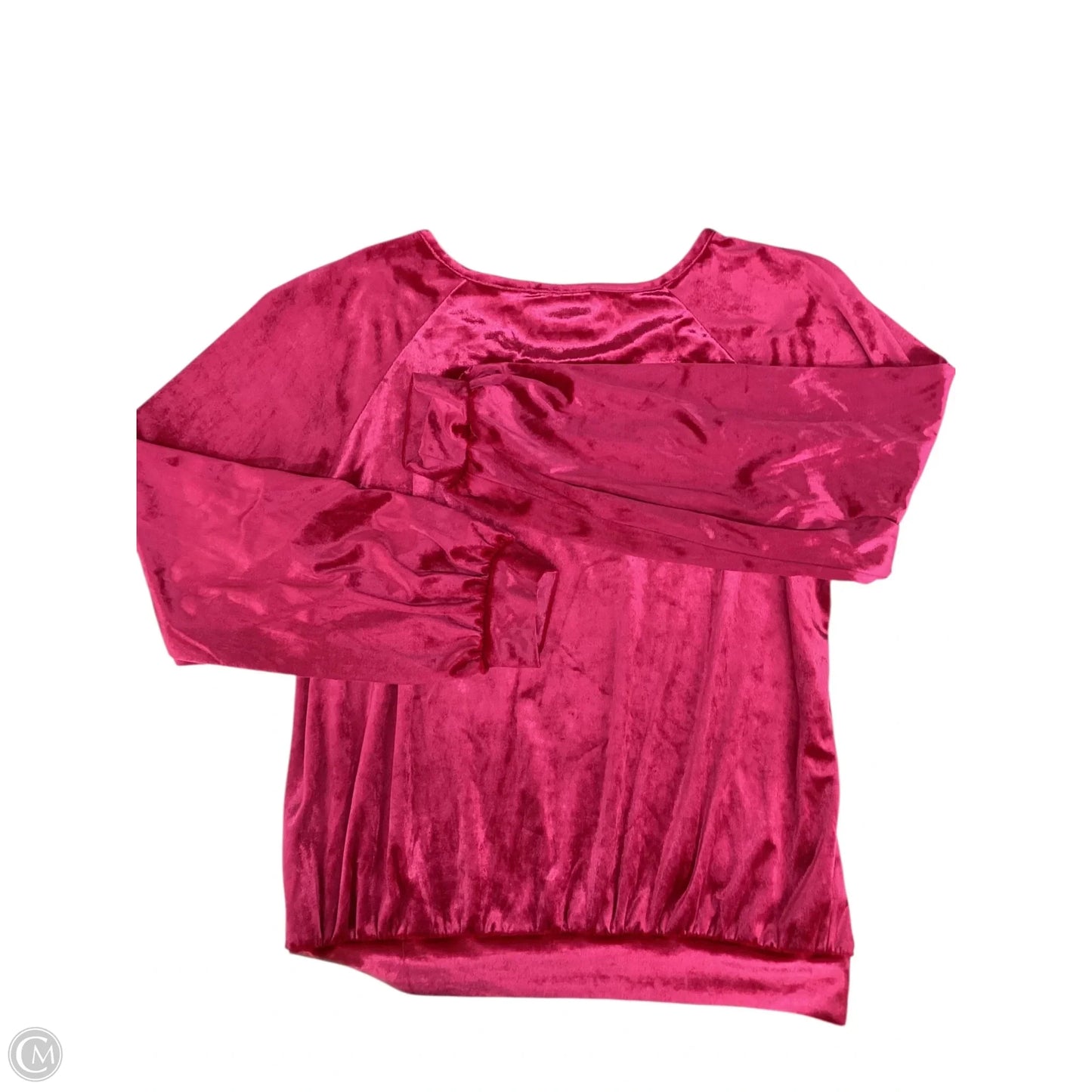 Top Long Sleeve By Maeve In Pink, Size: L