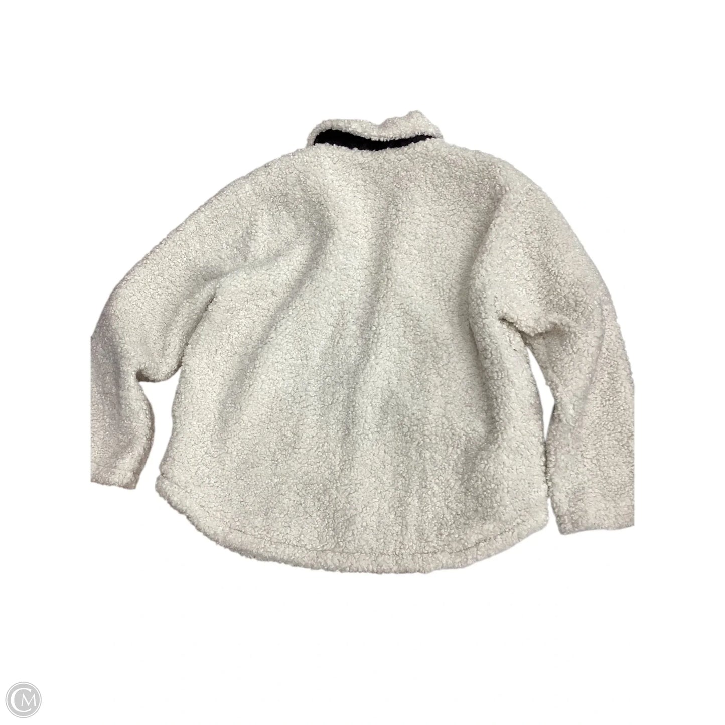 Jacket Puffer & Quilted By Dylan In Cream, Size: M