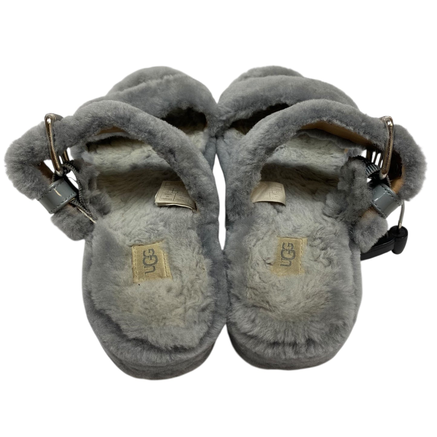 Sandals Designer By Ugg In Grey, Size:10