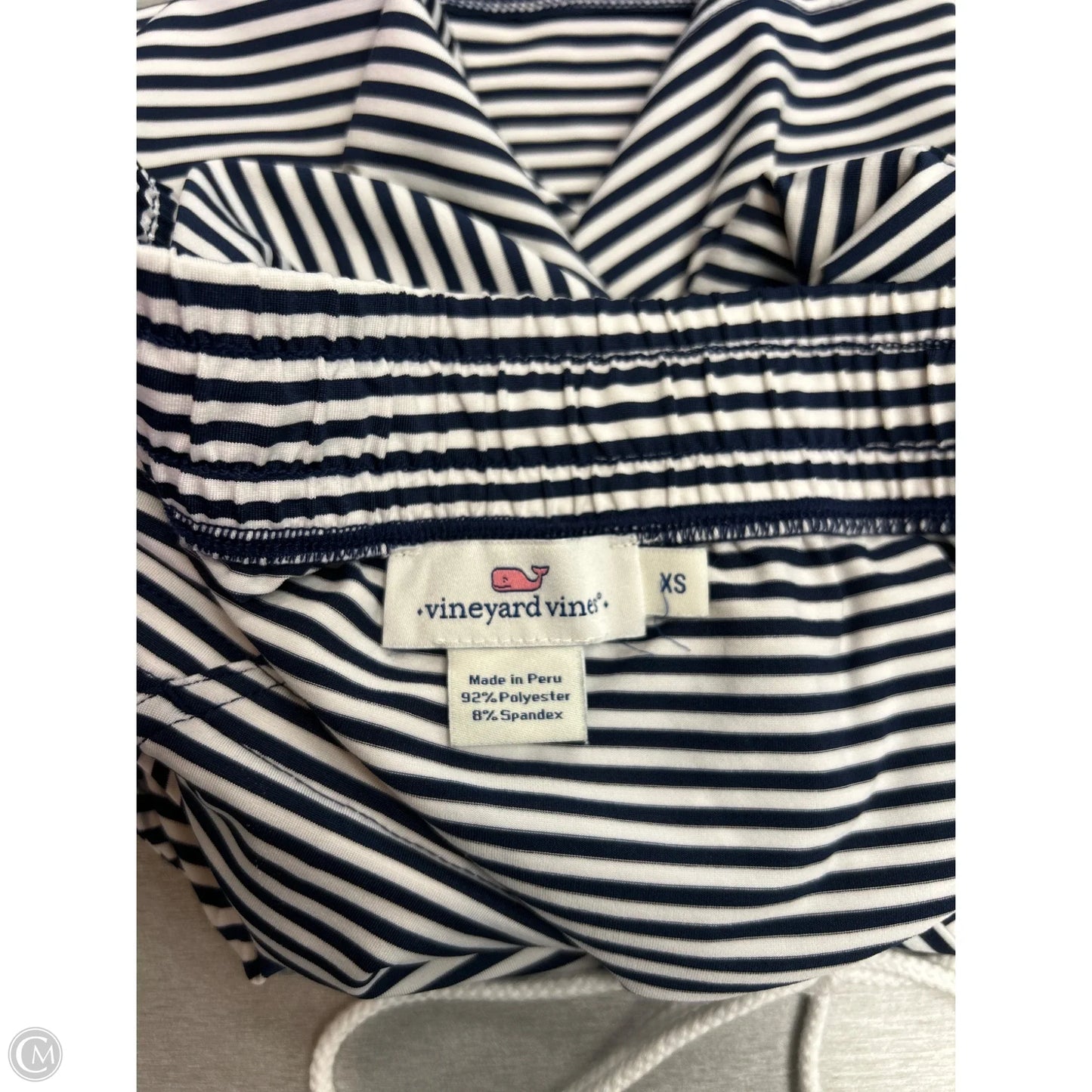 Skirt Mini & Short By Vineyard Vines In Blue & White, Size: Xs