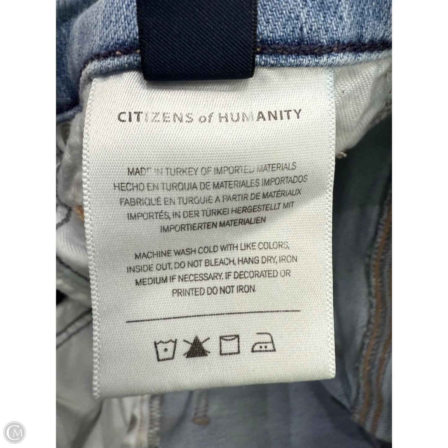 Jeans Designer By Citizens Of Humanity In Blue Denim, Size: 0