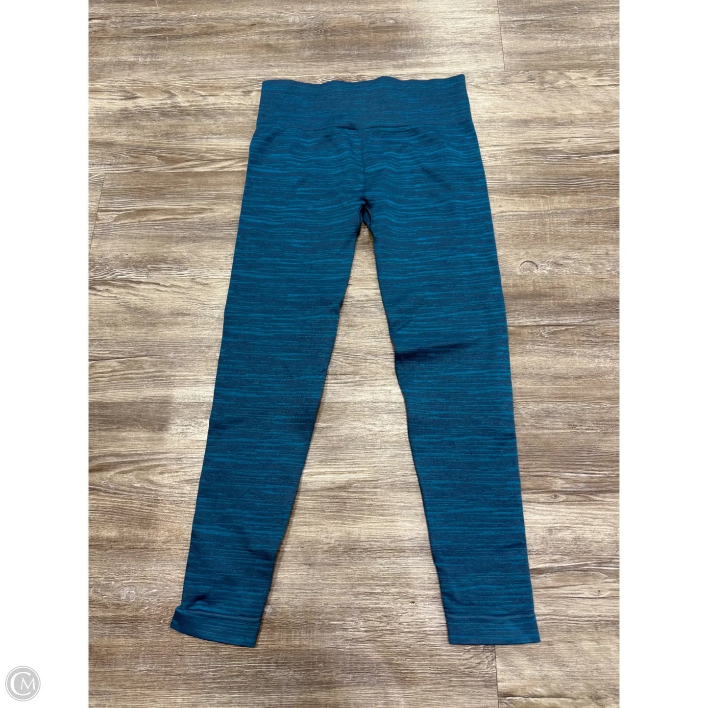 Athletic Leggings By Gym Shark In Blue, Size: M