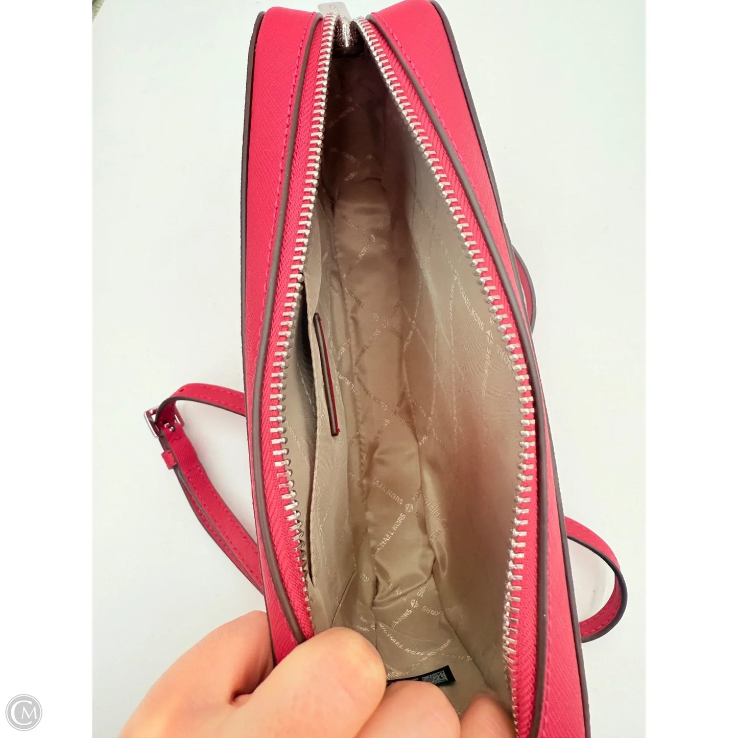 Crossbody Designer By Michael Kors, Size: Medium