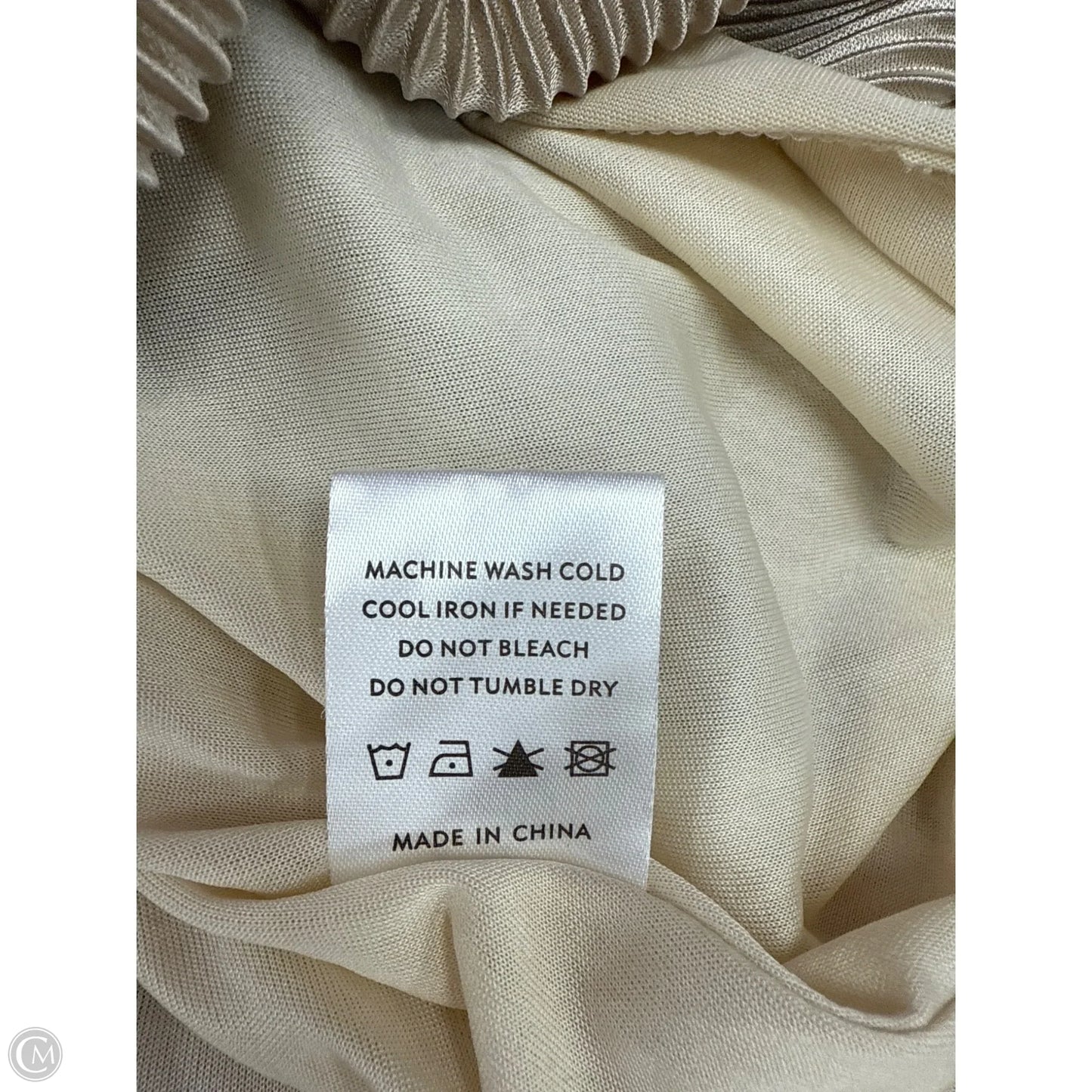 Dress Casual Maxi By Baltic Born In Gold, Size: L