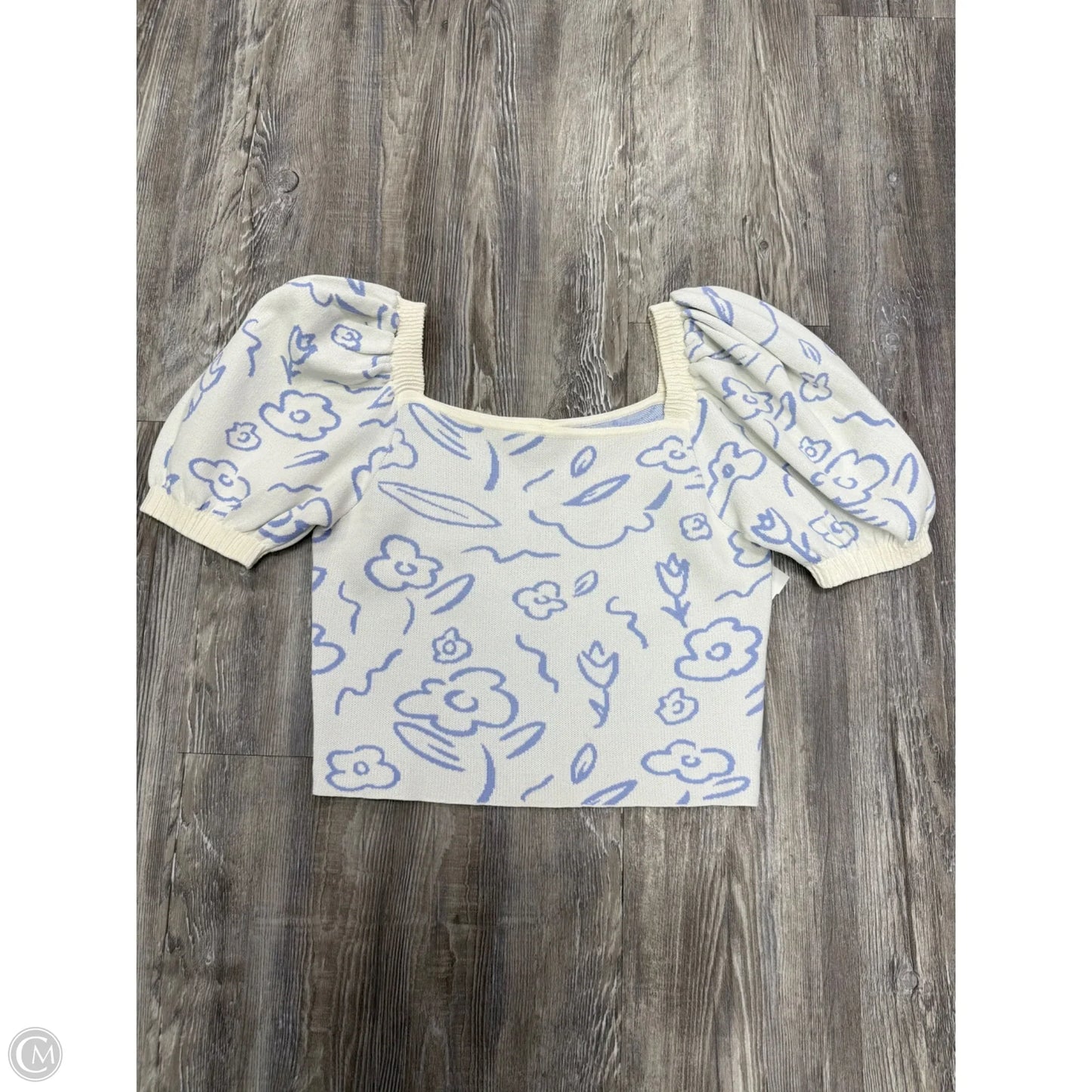 Top Short Sleeve By Entro In Floral Print, Size: M