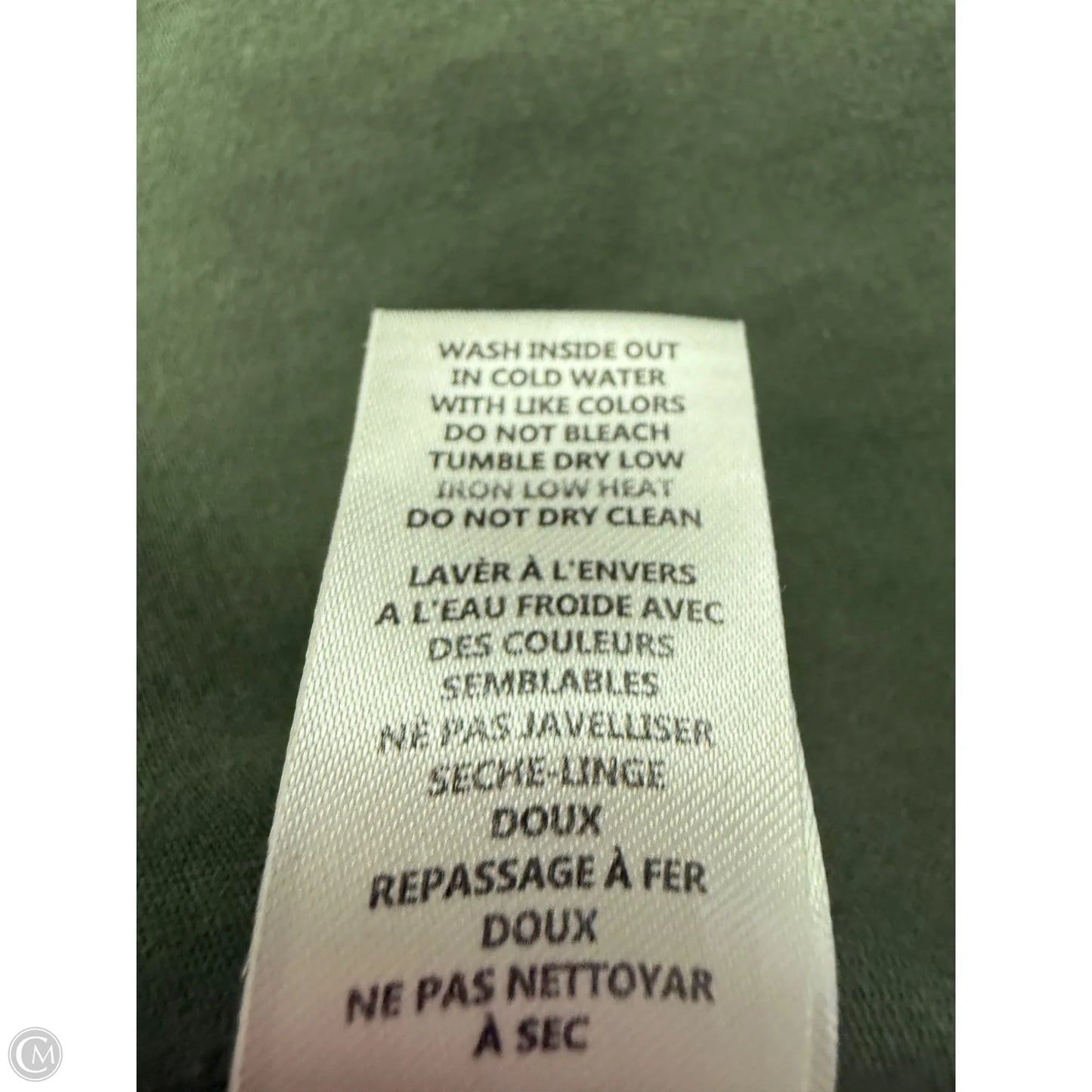 Jacket Shirt By Good American In Green, Size: S