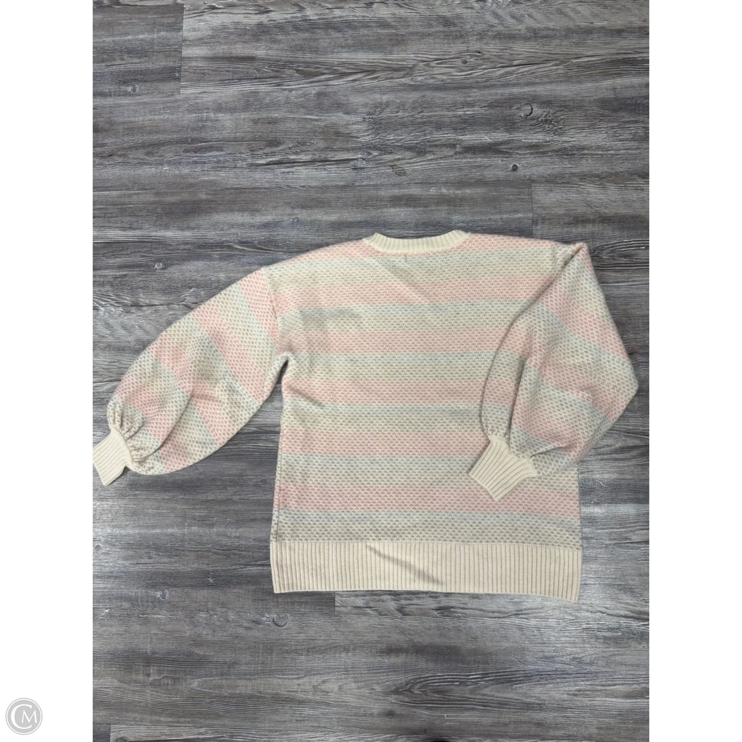 Sweater By Summersalt In Pink & Tan, Size: S