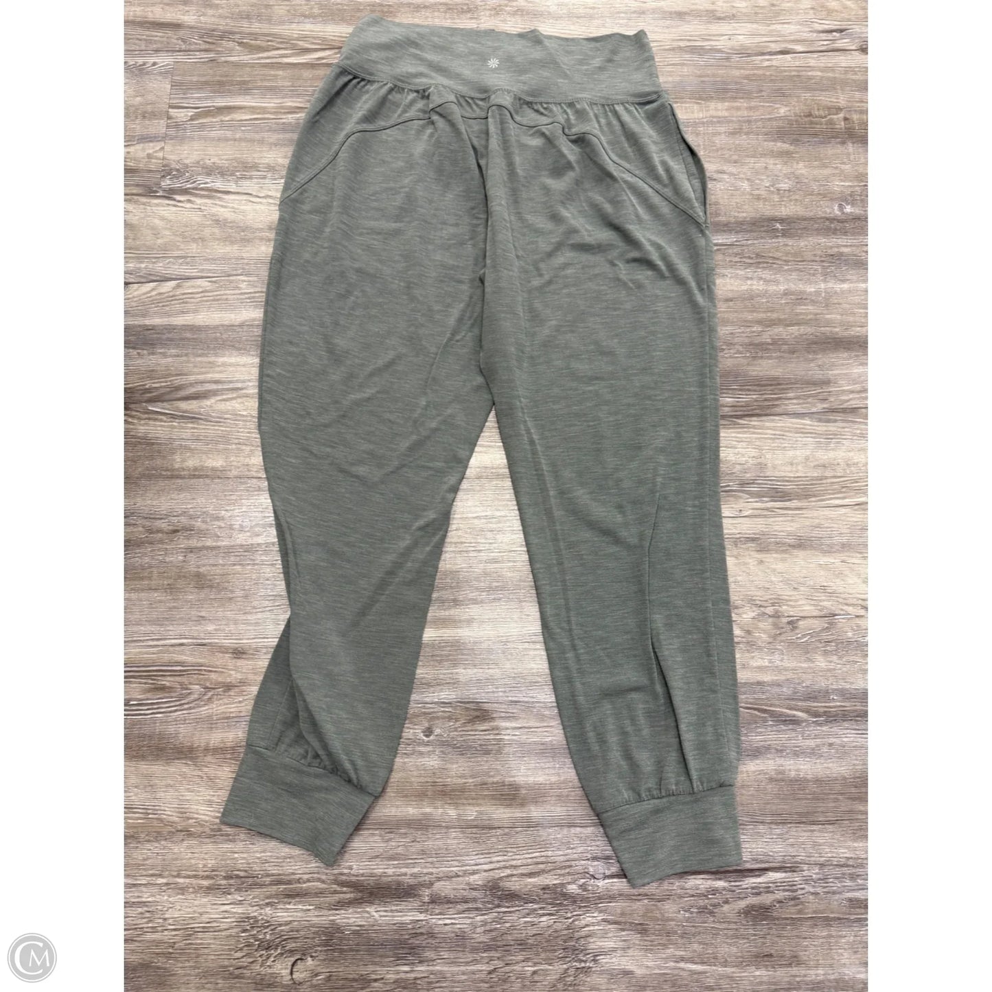 Athletic Pants By Athleta In Green, Size: L