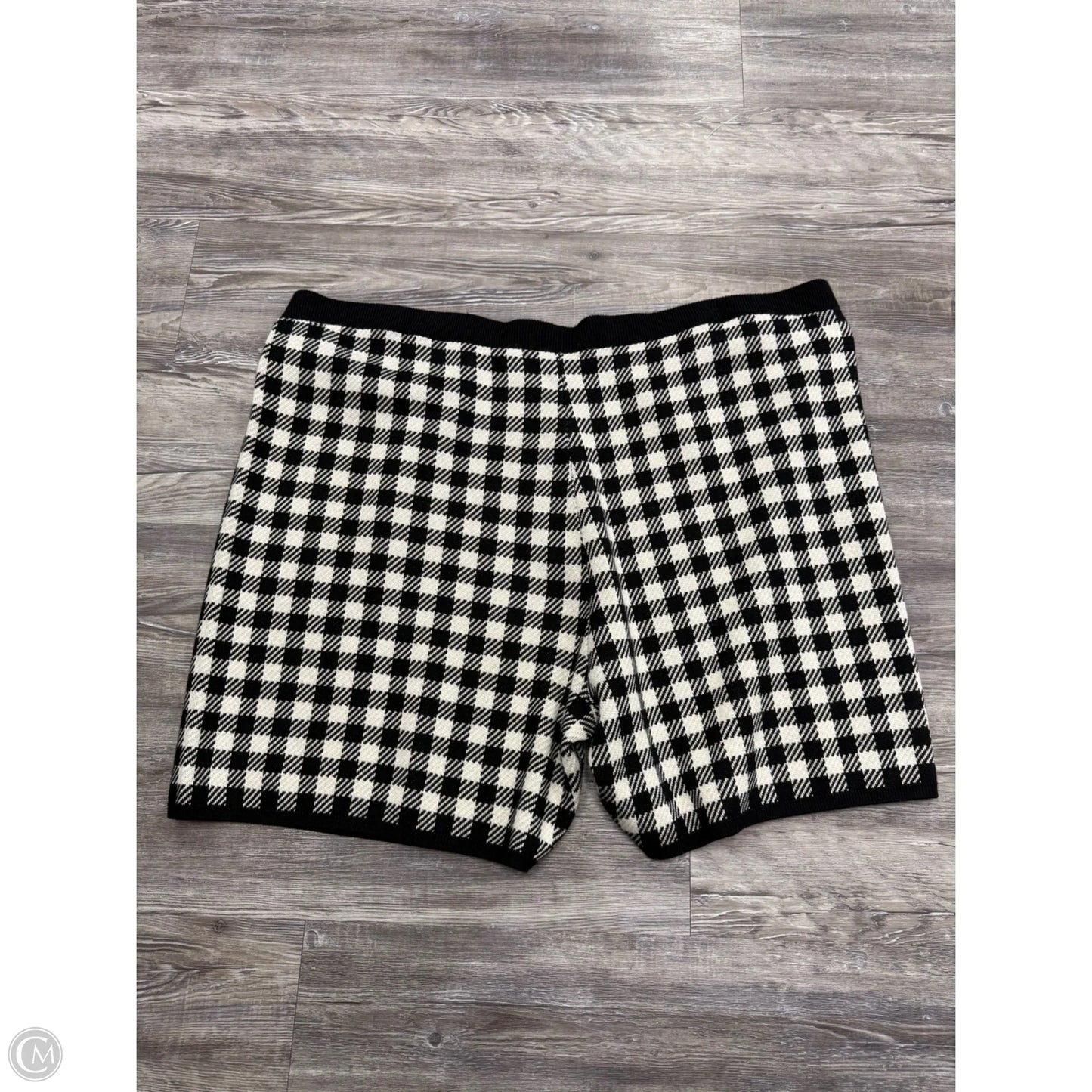 Shorts By Future Collective In Plaid Pattern, Size: 3x