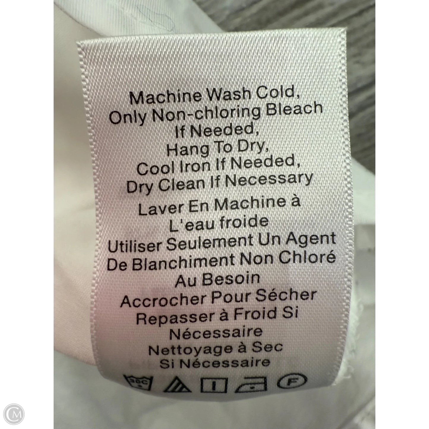 Top Sleeveless By Veronica Beard In White, Size: 8