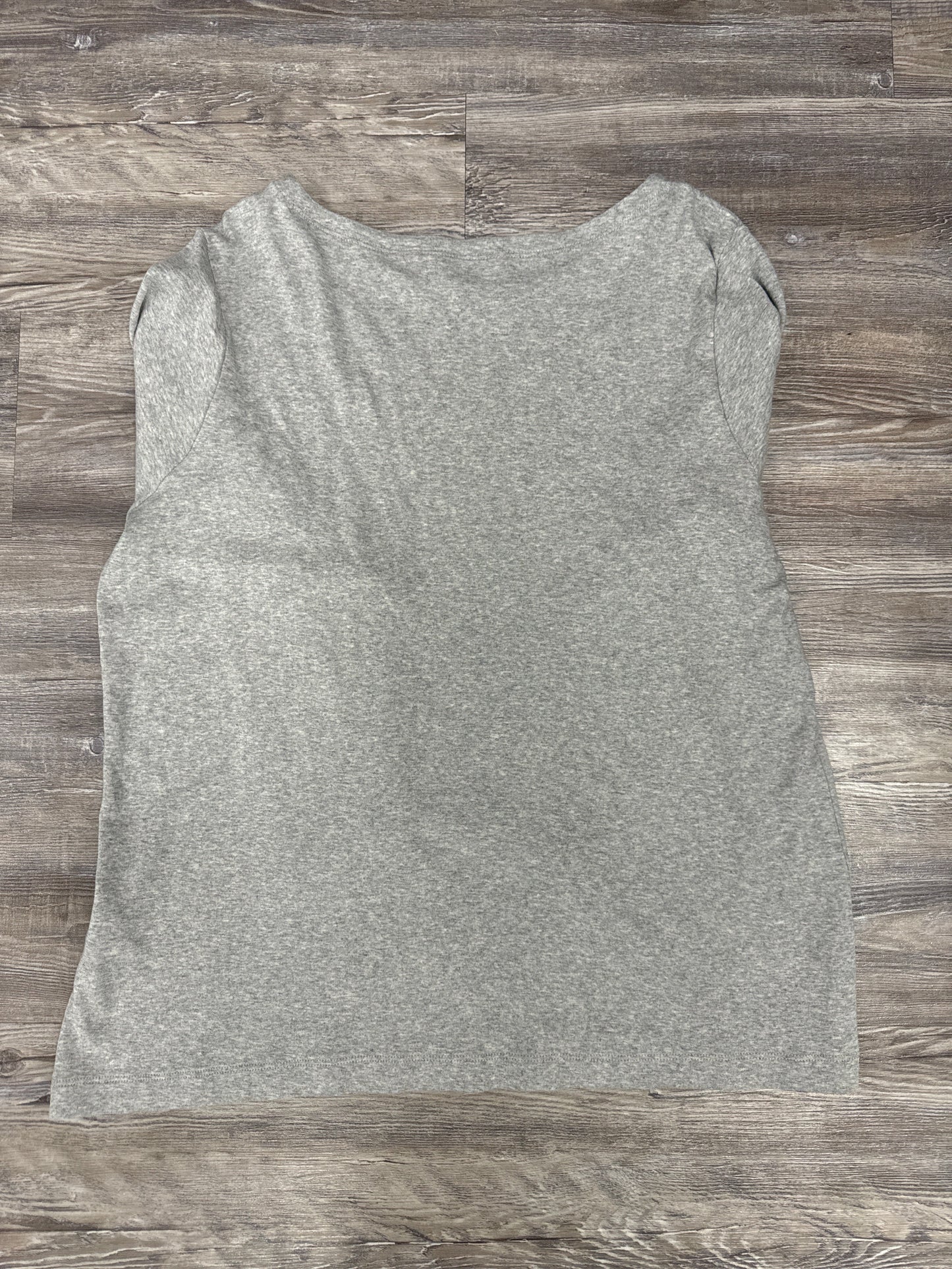 Top Long Sleeve By Vineyard Vines In Grey, Size: 2x