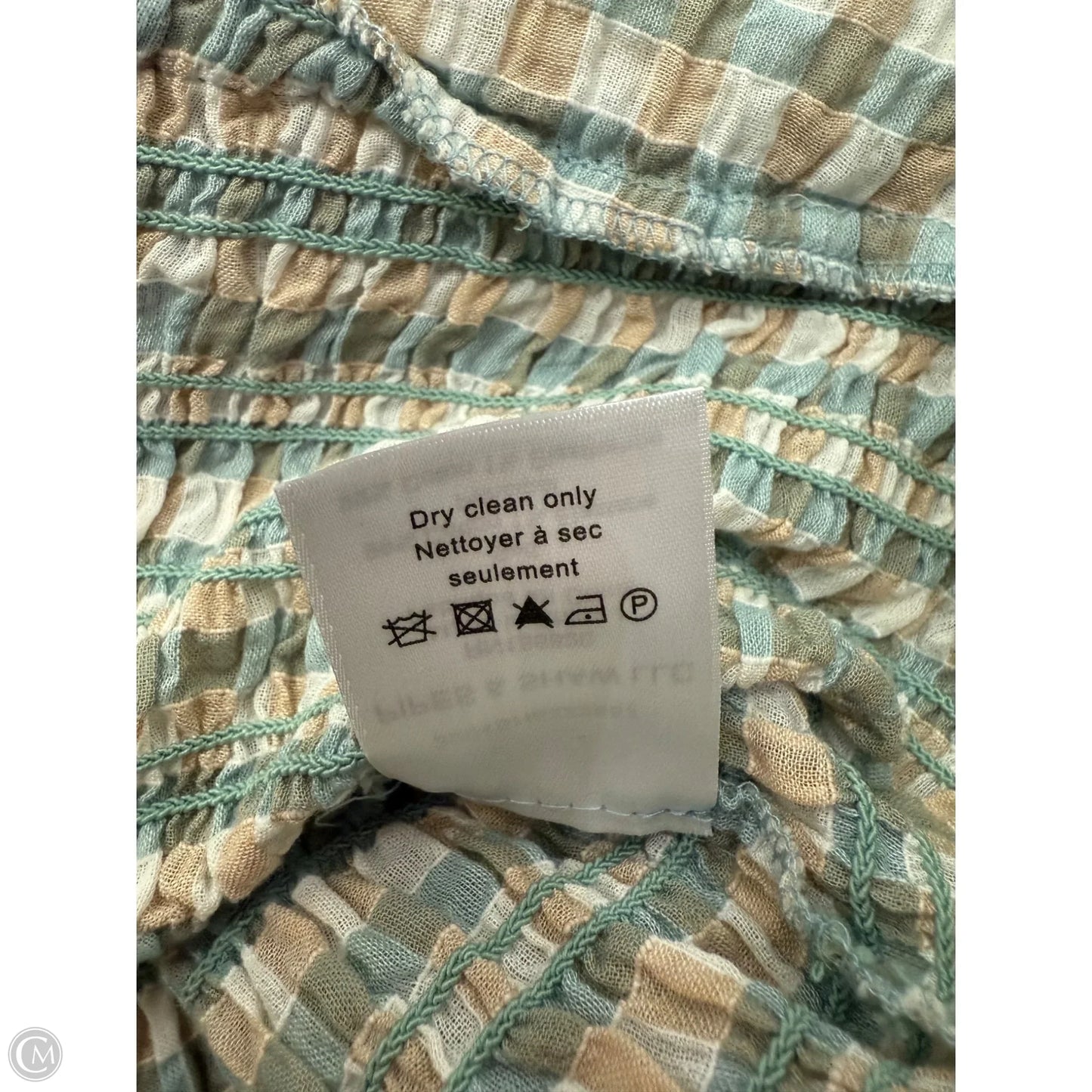 Dress Designer By Veronica Beard In Plaid Pattern, Size: 12