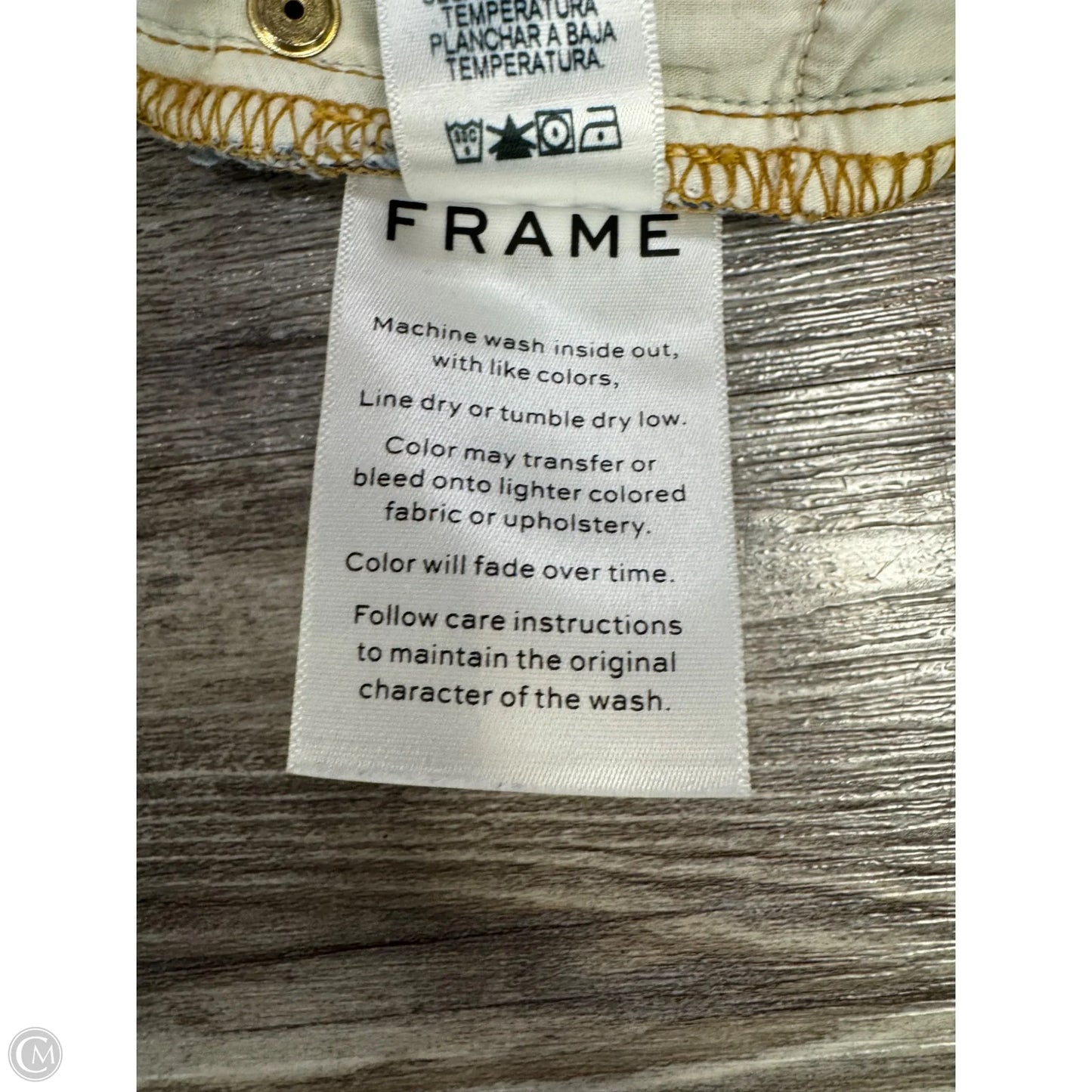 Shorts By Frame In Blue Denim, Size: 2