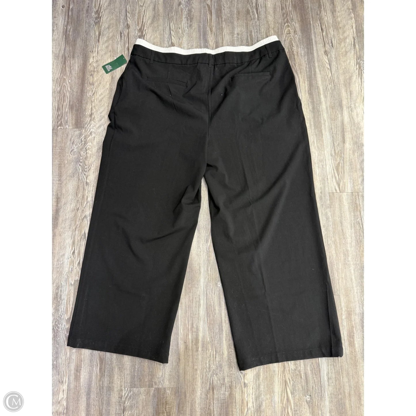 Pants Wide Leg By Wild Fable In Black, Size: 2x