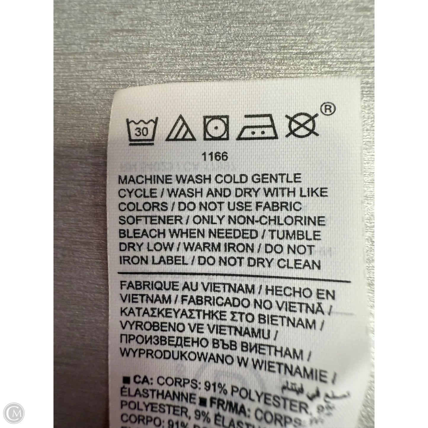 Athletic Tank Top By Athleta In Black, Size: L