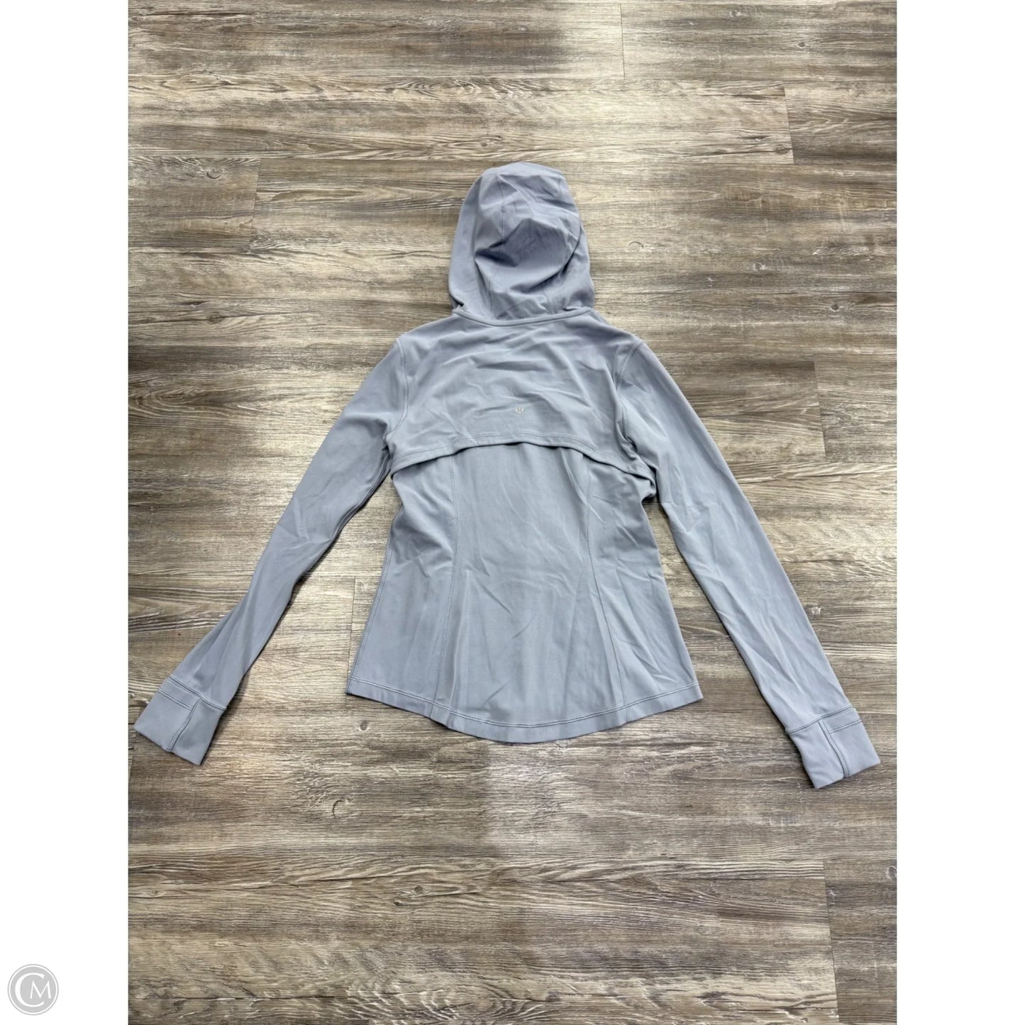 Athletic Jacket By Lululemon In Blue, Size: 10