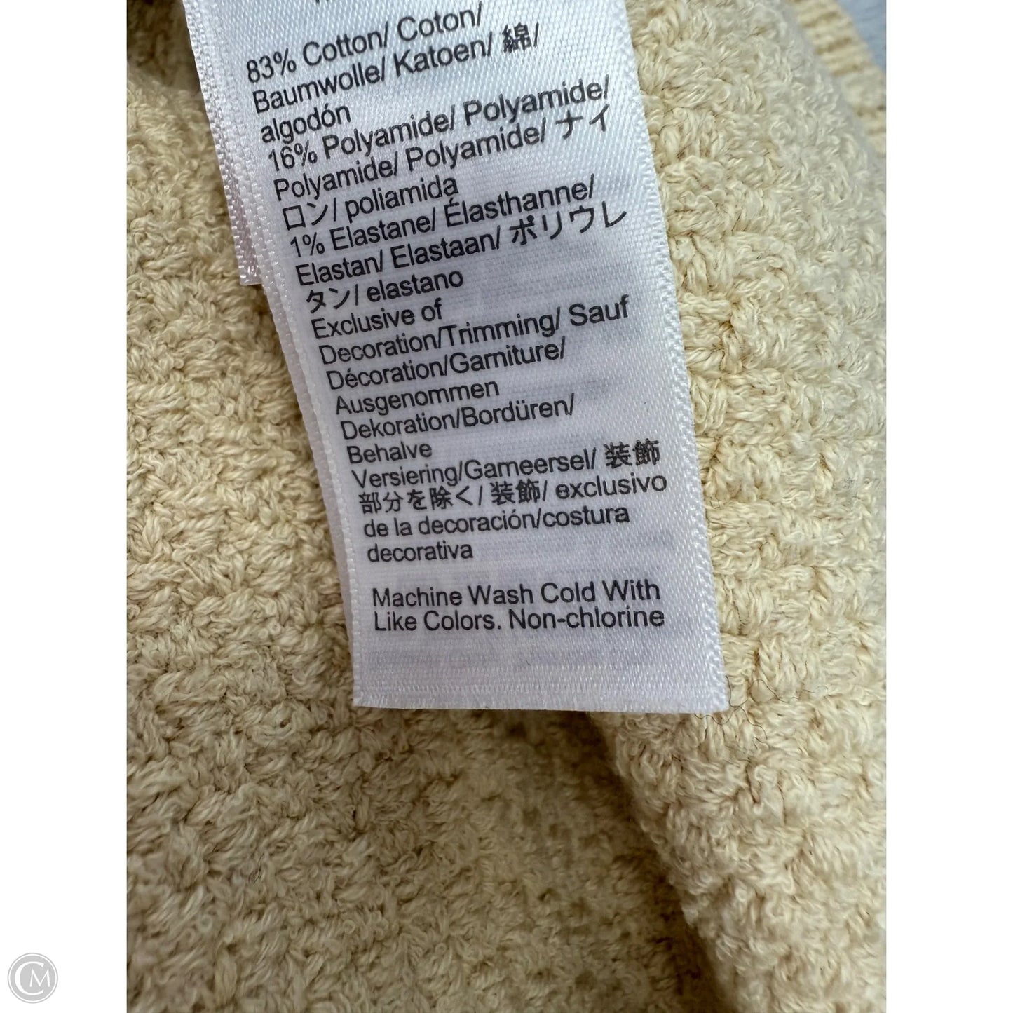 Sweater Cardigan By J. Crew In Black & Tan, Size: 2x