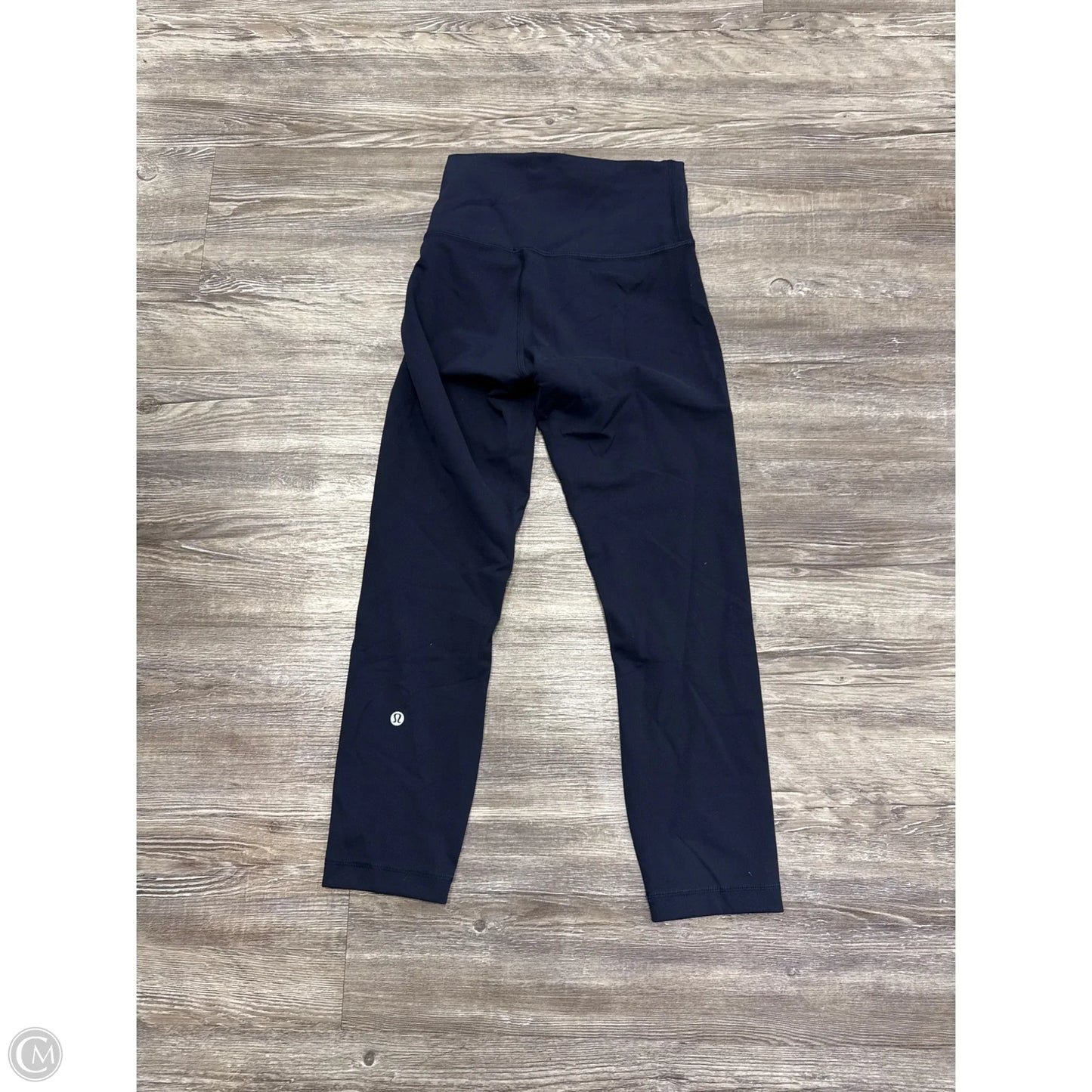 Athletic Leggings By Lululemon In Navy, Size: 6