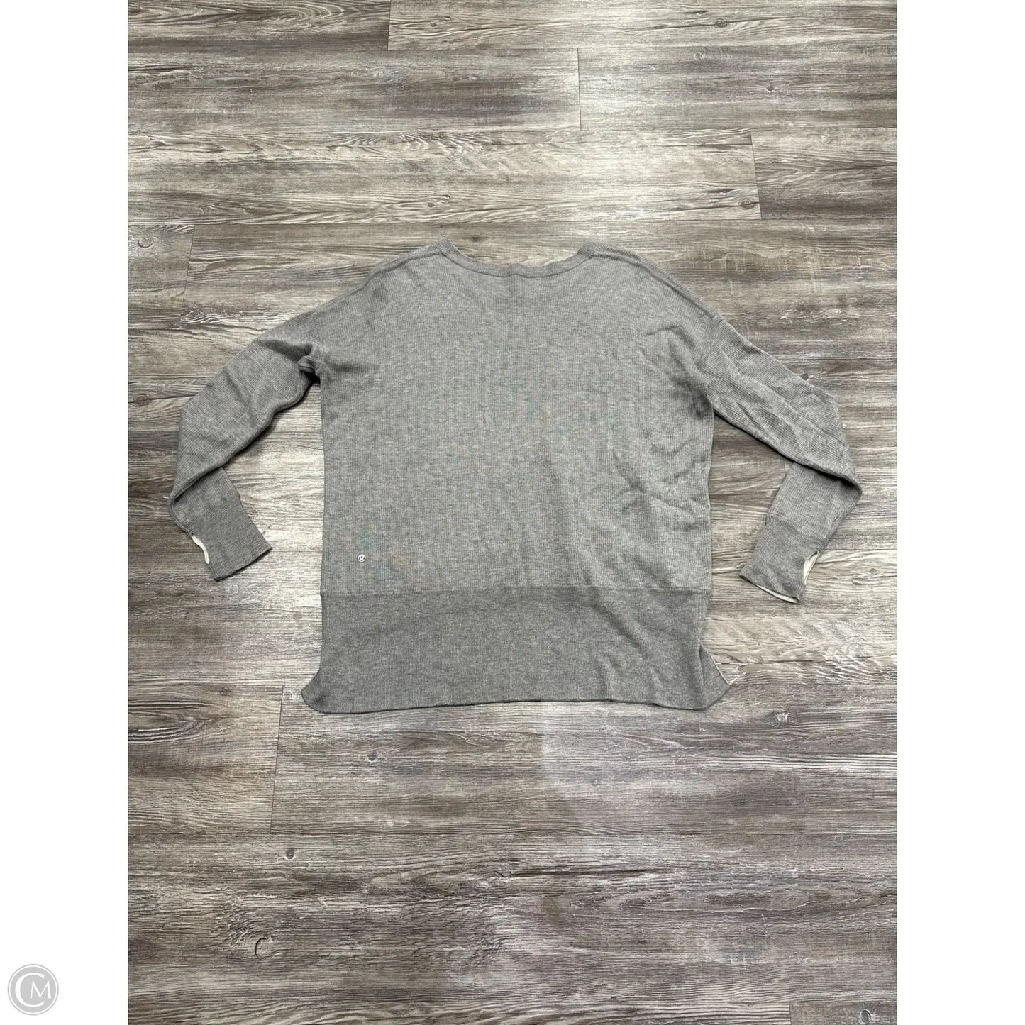 Sweater By Lululemon In Grey, Size: L