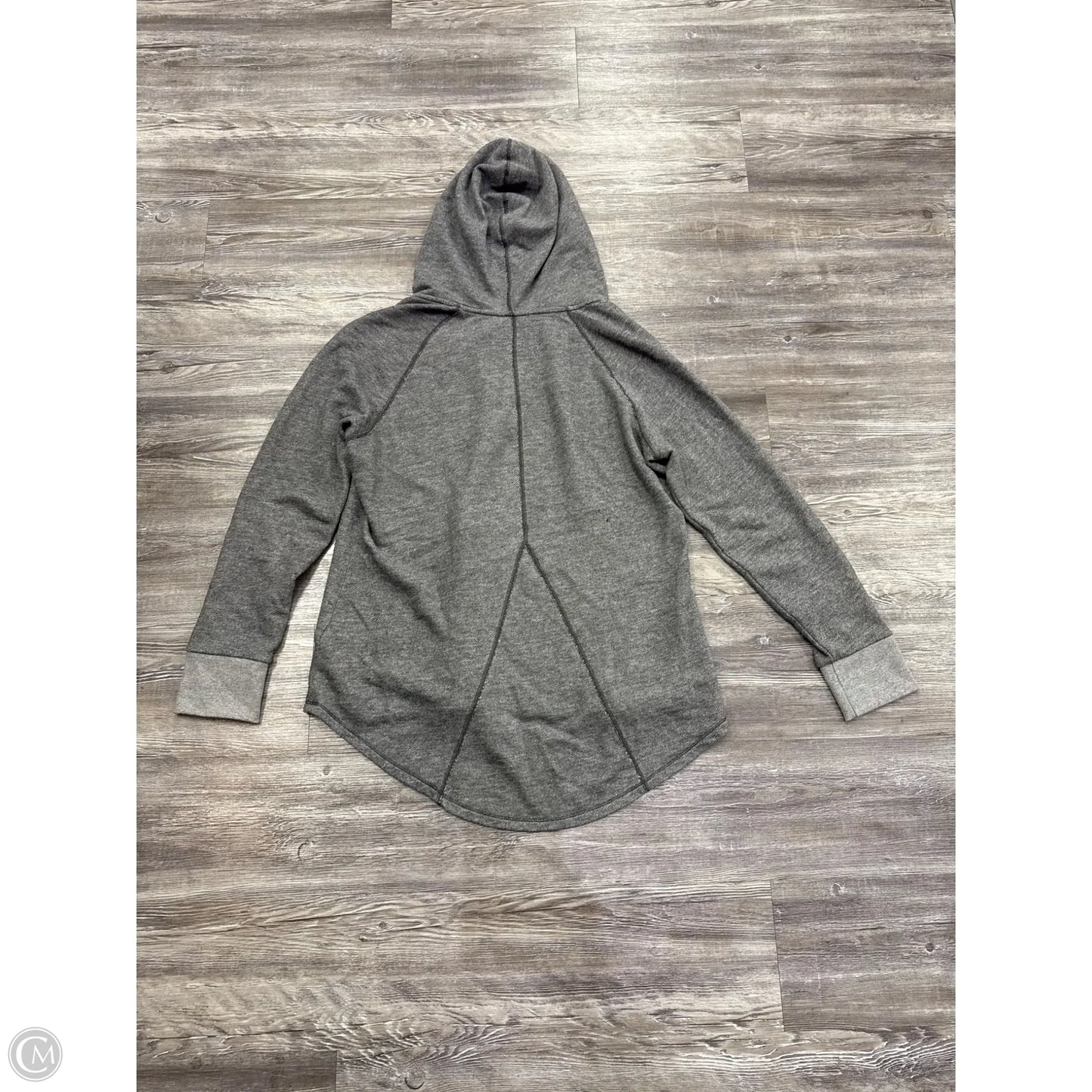 Athletic Sweatshirt Hoodie By The North Face In Grey, Size: Xl