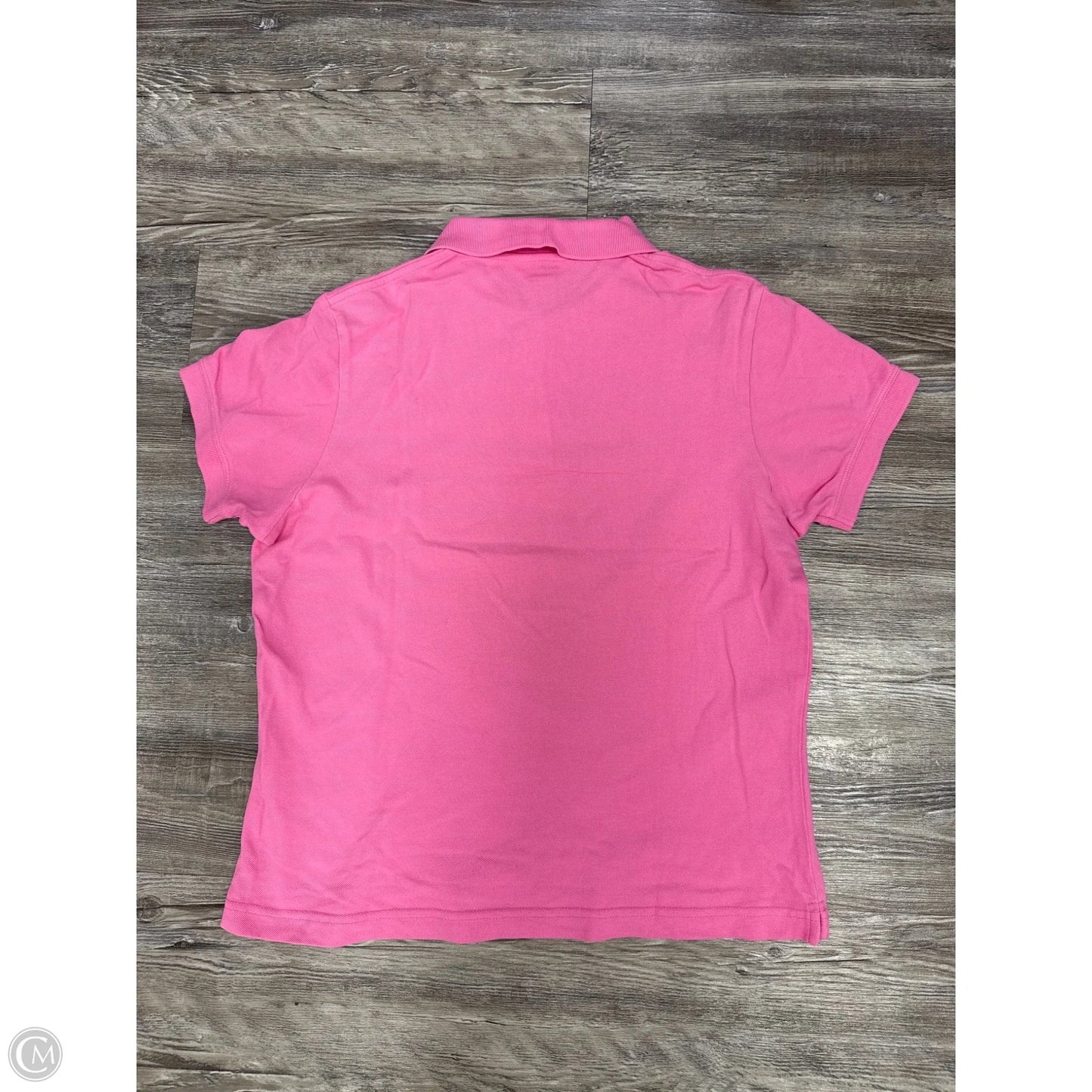 Top Short Sleeve Designer By Lilly Pulitzer In Pink, Size: M