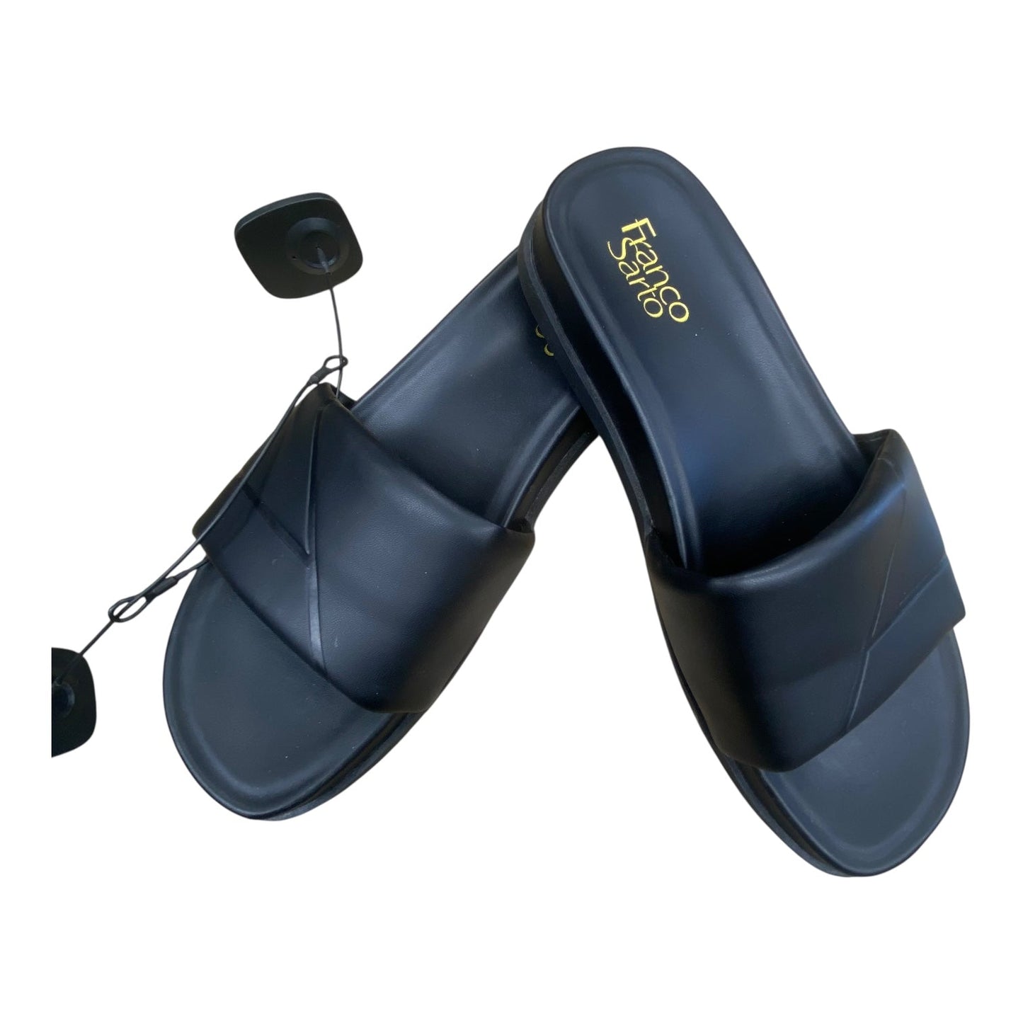 Sandals Flats By Franco Sarto In Black, Size:9.5