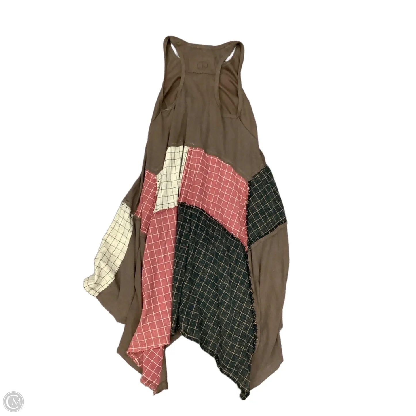 Dress Casual Maxi By Cabi In Plaid Pattern, Size: M