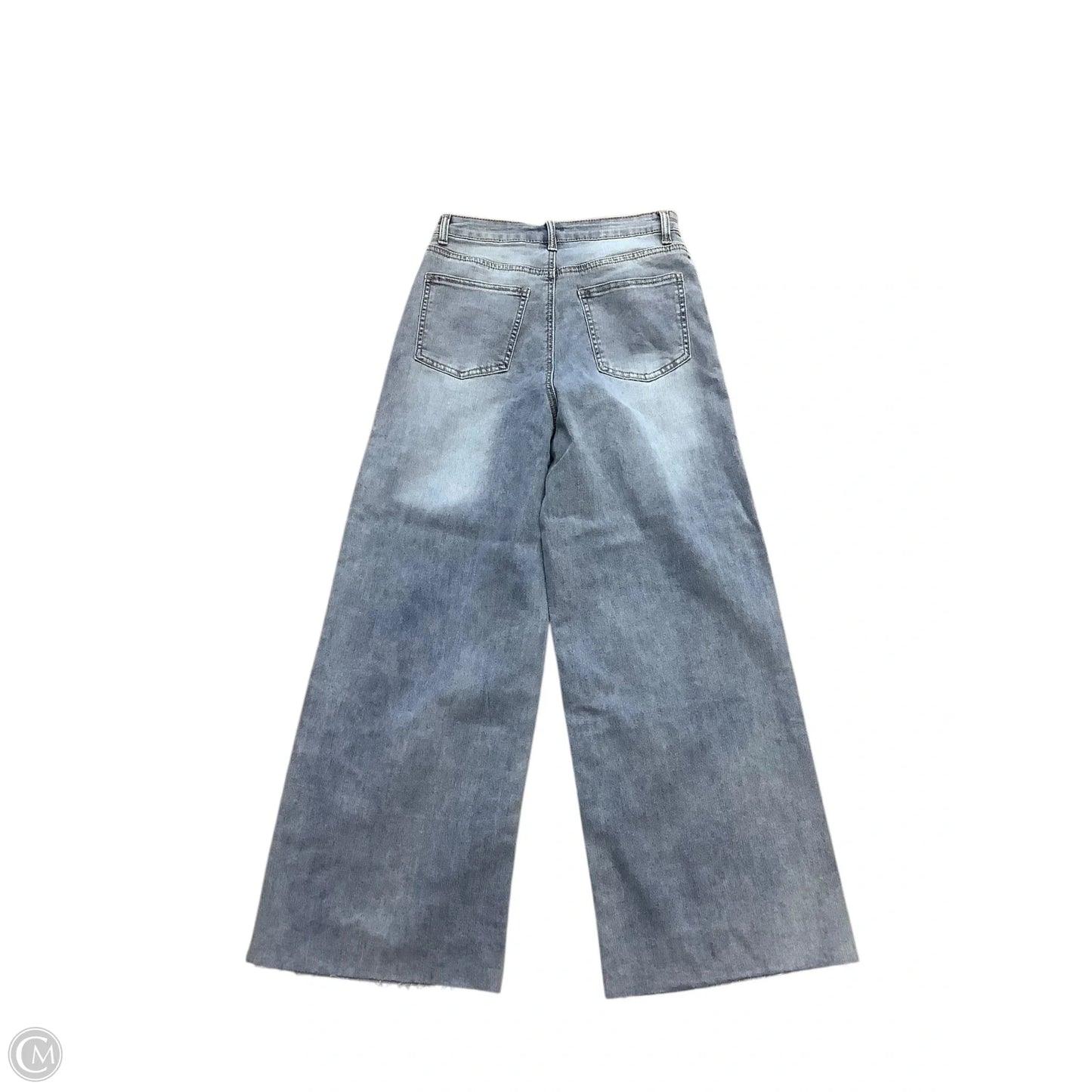 Jeans Wide Leg By Easel In Blue, Size: S