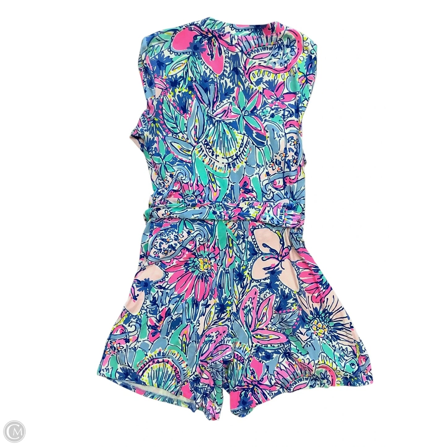 Romper Designer By Lilly Pulitzer In Multi-colored, Size: M