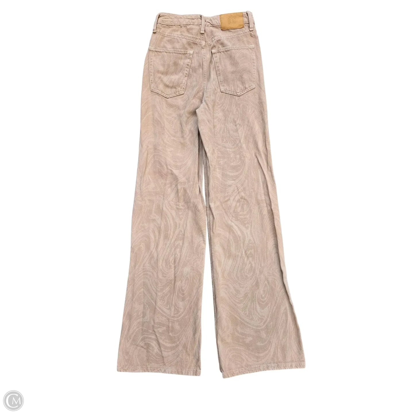 Jeans Flared By Bdg In TAN, Size: 0(24)