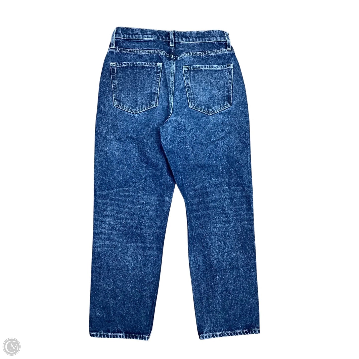 Jeans Straight By Current/elliott In Blue Denim, Size: 4(26)
