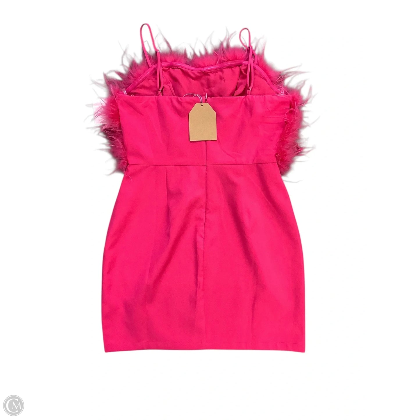 Dress Party Short By Main Strip In Pink, Size: L