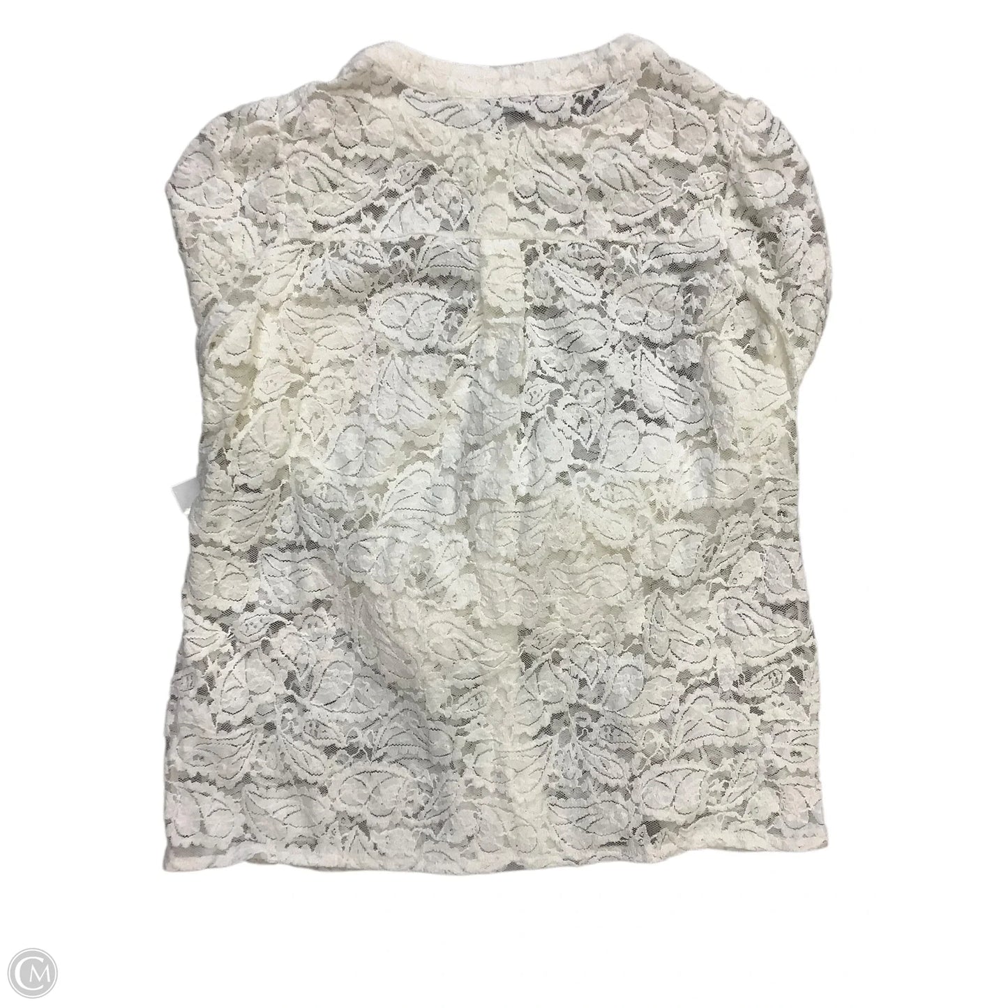 Blouse Long Sleeve By Prettygarden In White, Size: M