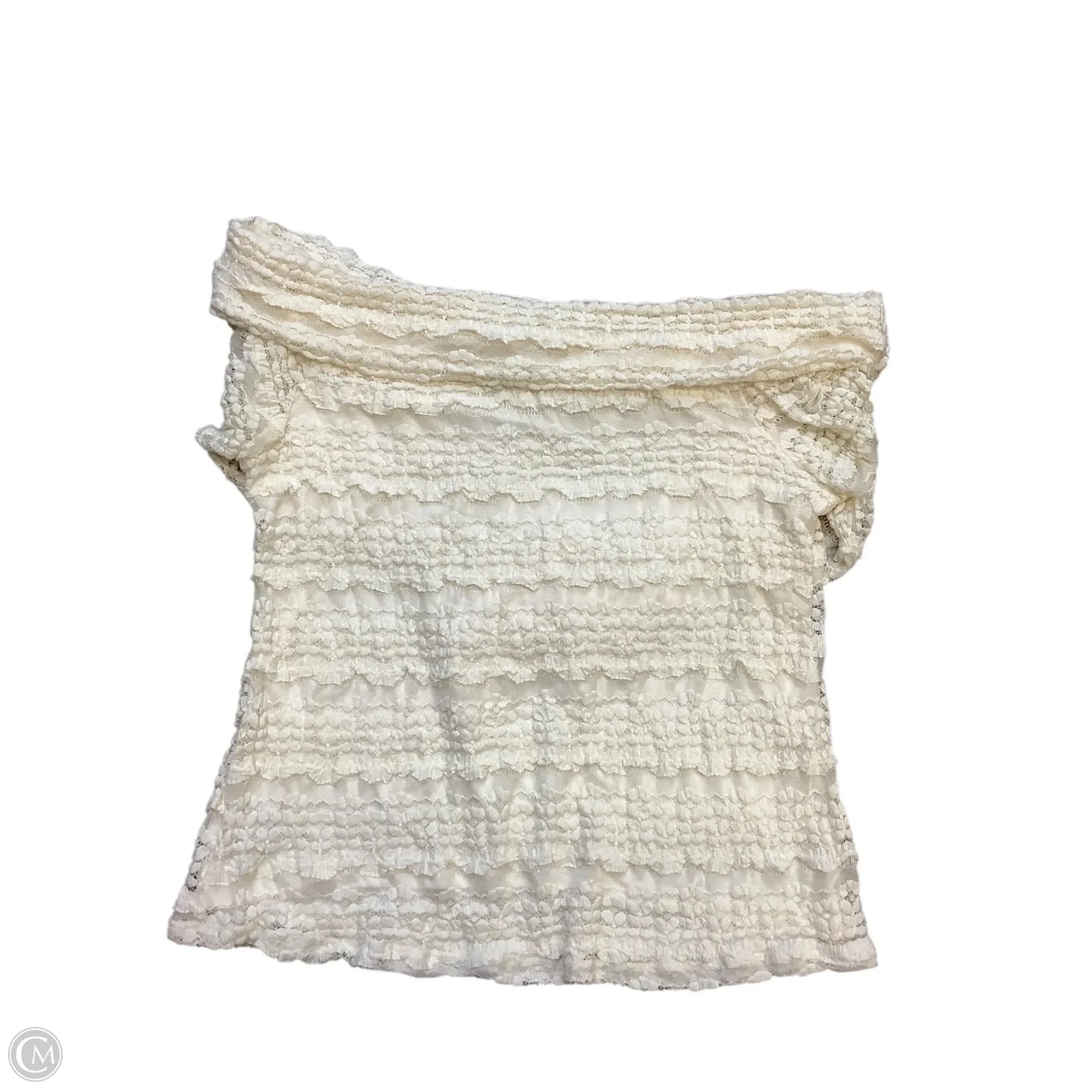 Blouse 3/4 Sleeve By Torrid In Cream, Size: 3x