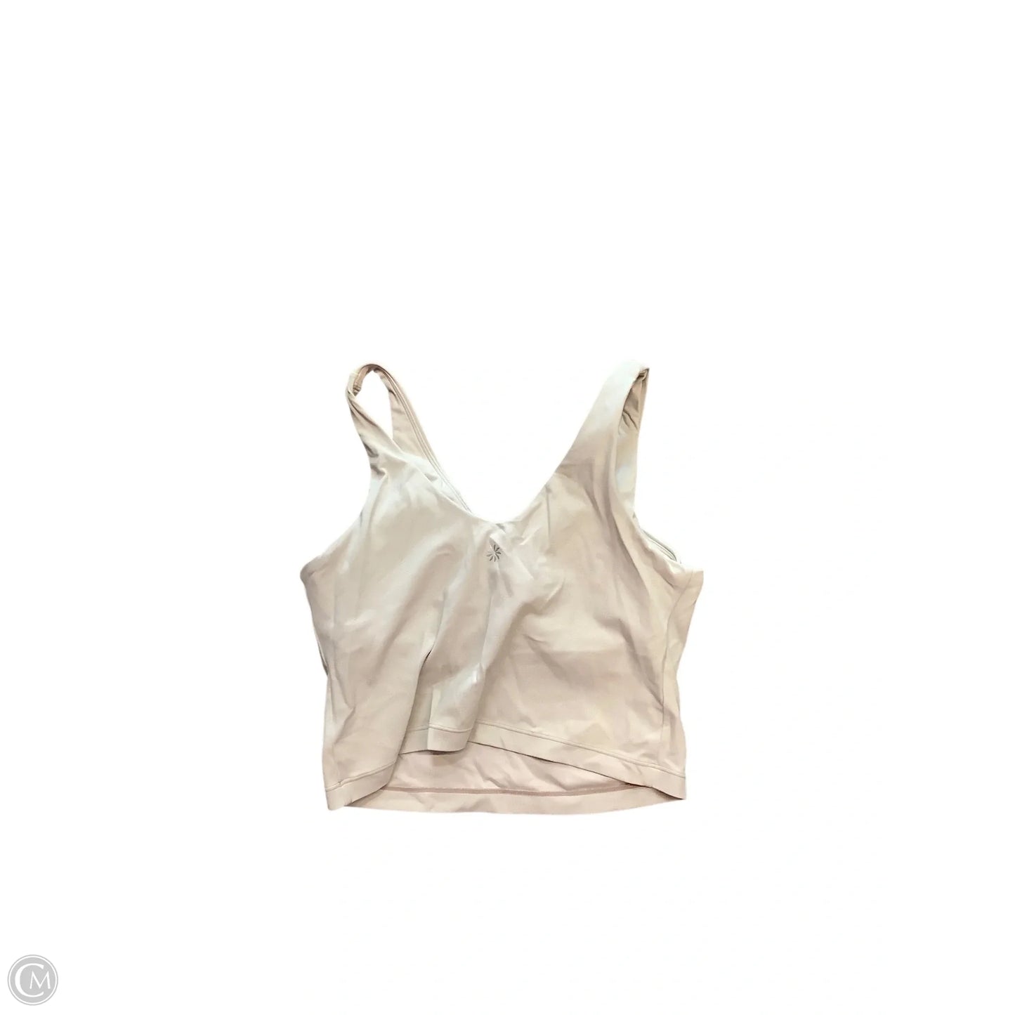 Athletic Bra By Athleta In Cream, Size: M