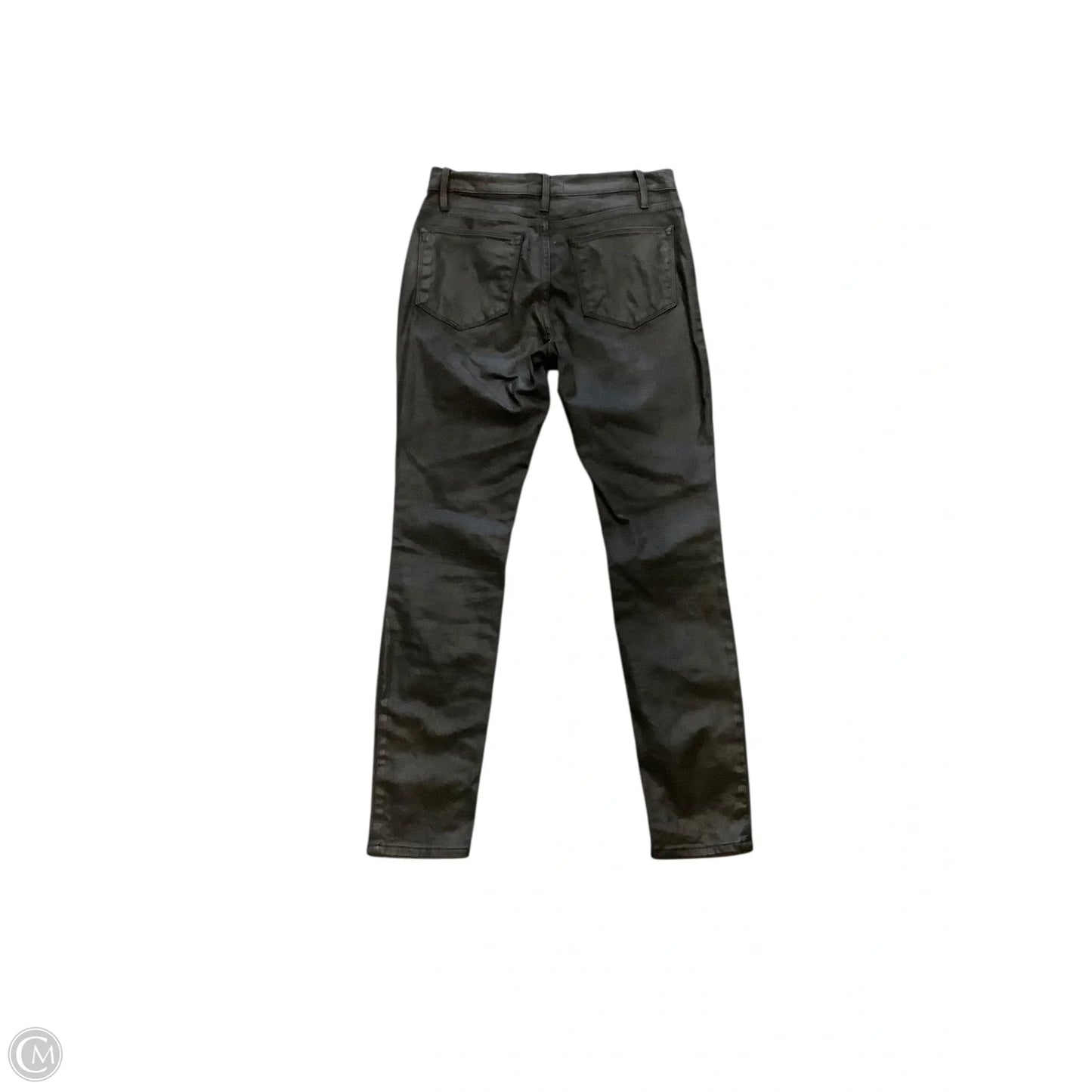 Jeans Skinny By Frame In Black, Size: 4