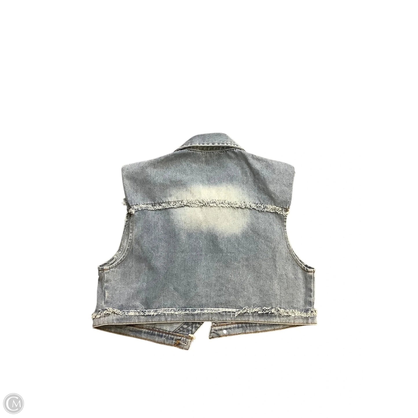 Vest Other By Pol In Blue Denim, Size: L