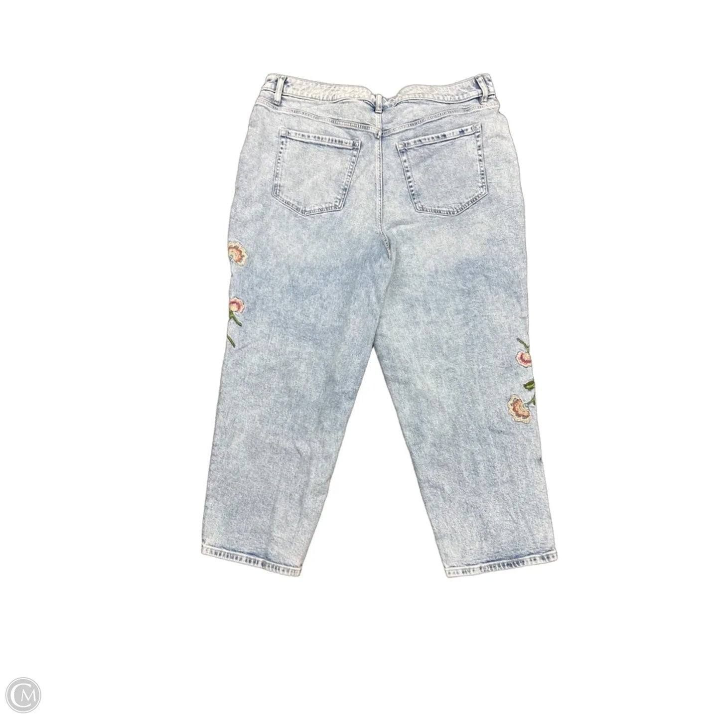 Jeans Boyfriend By Lane Bryant In Blue Denim, Size: 18