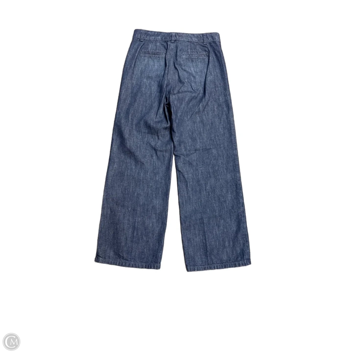 Jeans Wide Leg By Talbots In Blue Denim, Size: 6