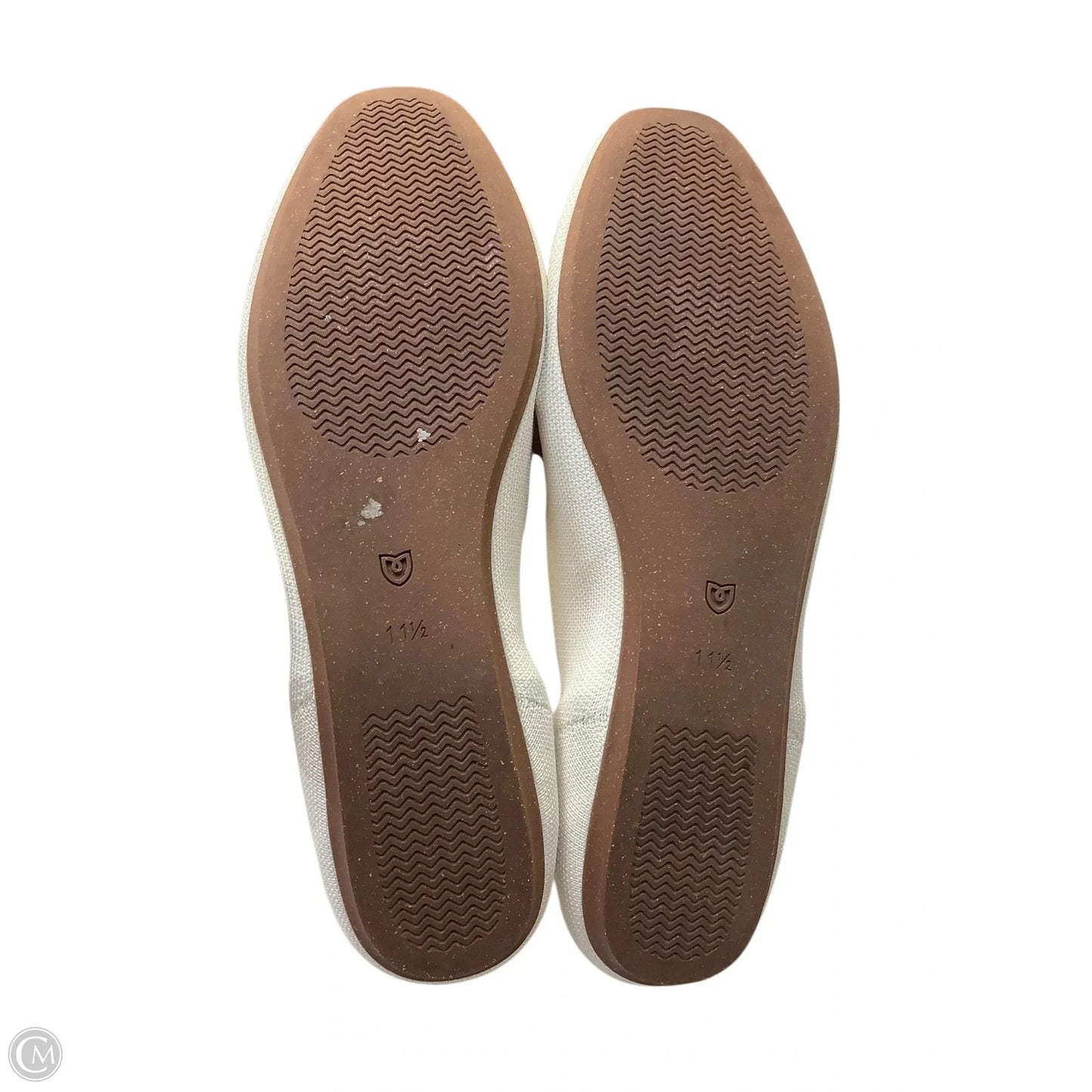 Shoes Flats By Rothys In Cream, Size: 11.5