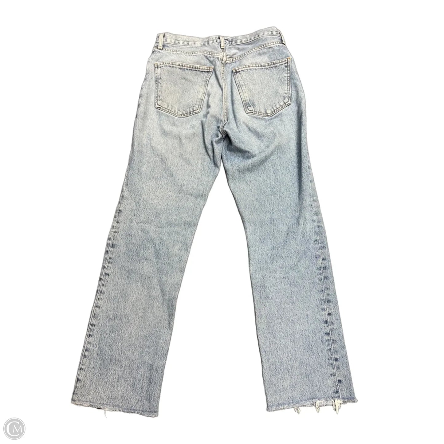 Jeans Flared By Agolde In Blue, Size: 28
