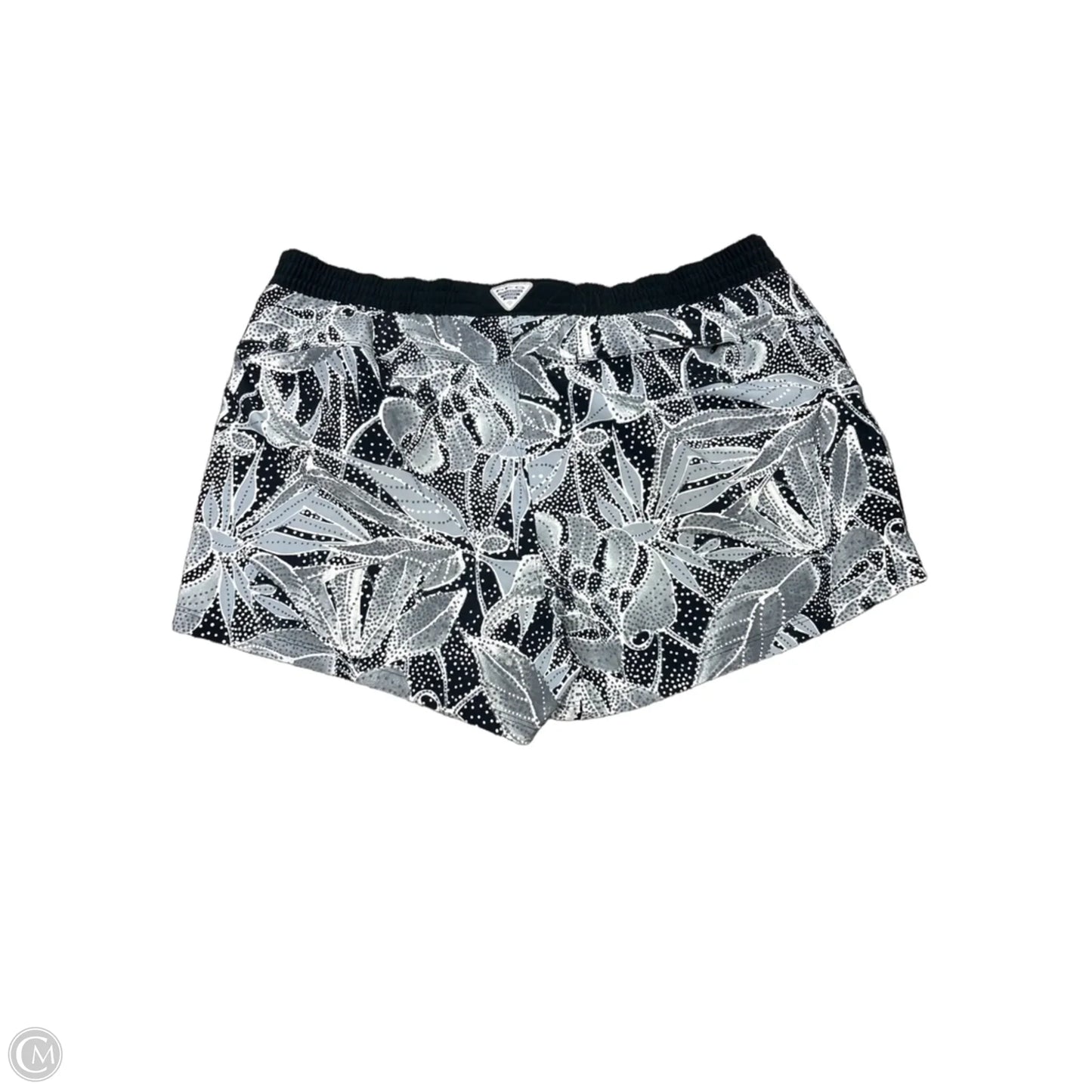Athletic Shorts By Columbia In Black & Grey, Size: Xl