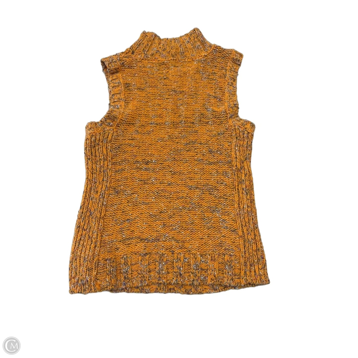 Sweater Short Sleeve By Anthropologie In Yellow, Size: S