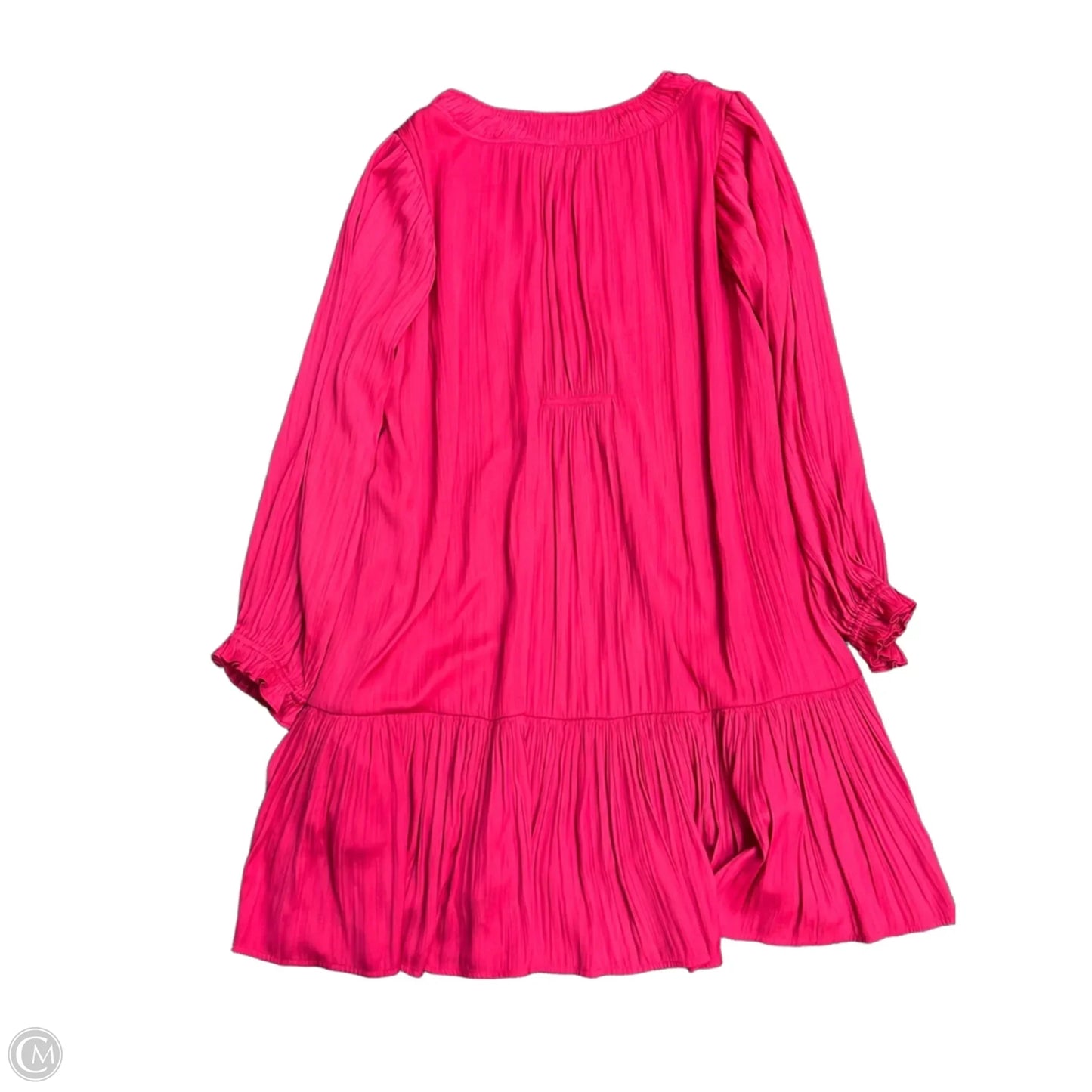 Dress Casual Short By Anthropologie In Pink, Size: L