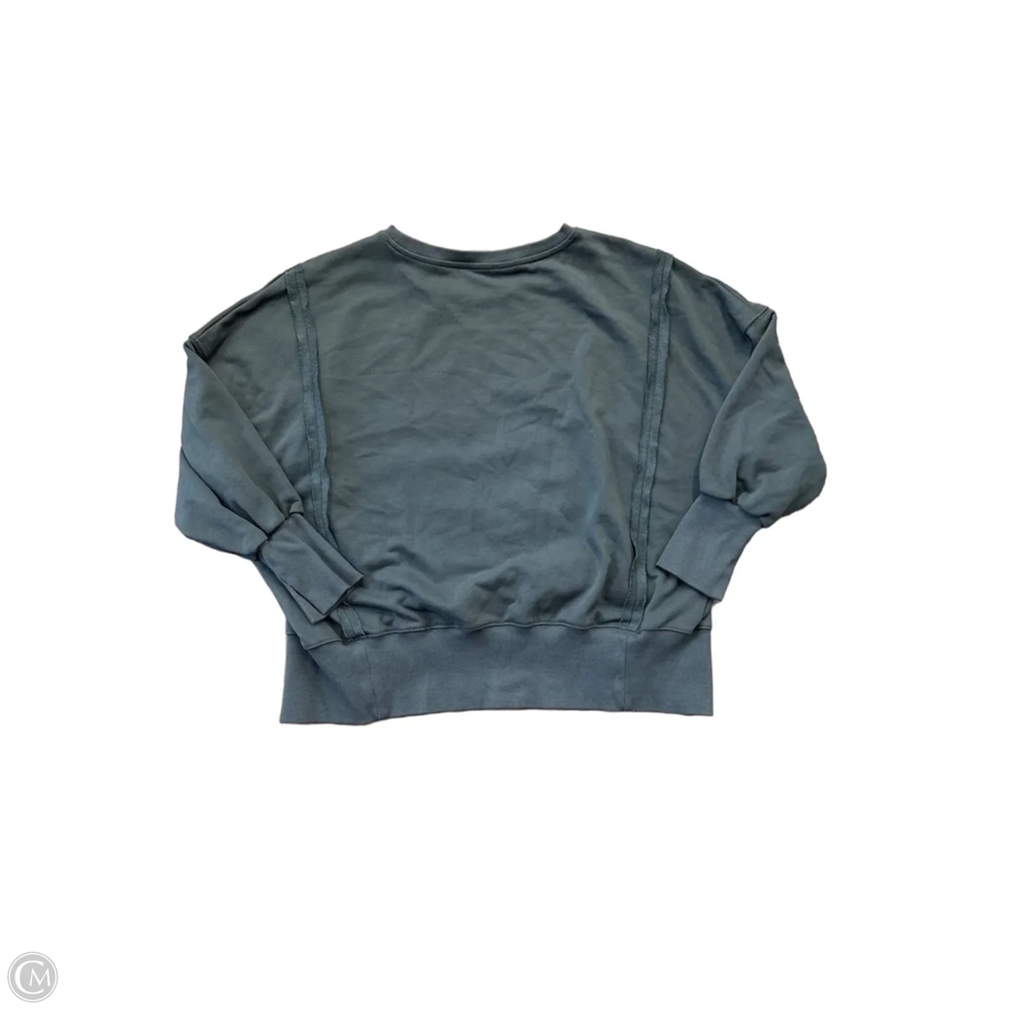 Sweatshirt Crewneck By Ee Some In Green, Size: S