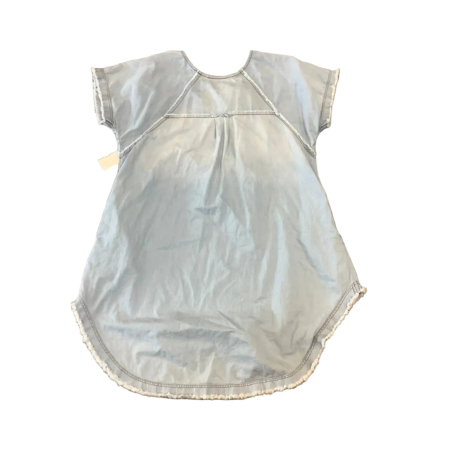 Dress Casual Midi By Clothes Mentor In Blue, Size: Osfm